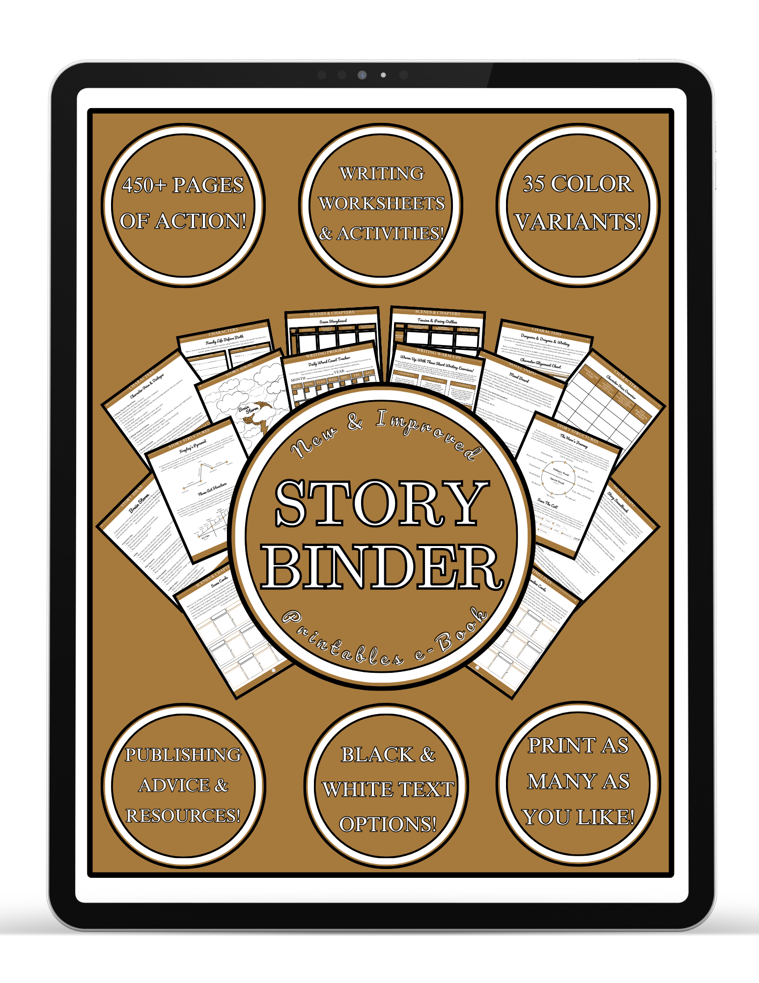 Sand Story Binder Printables e-Book (FREE Download)
