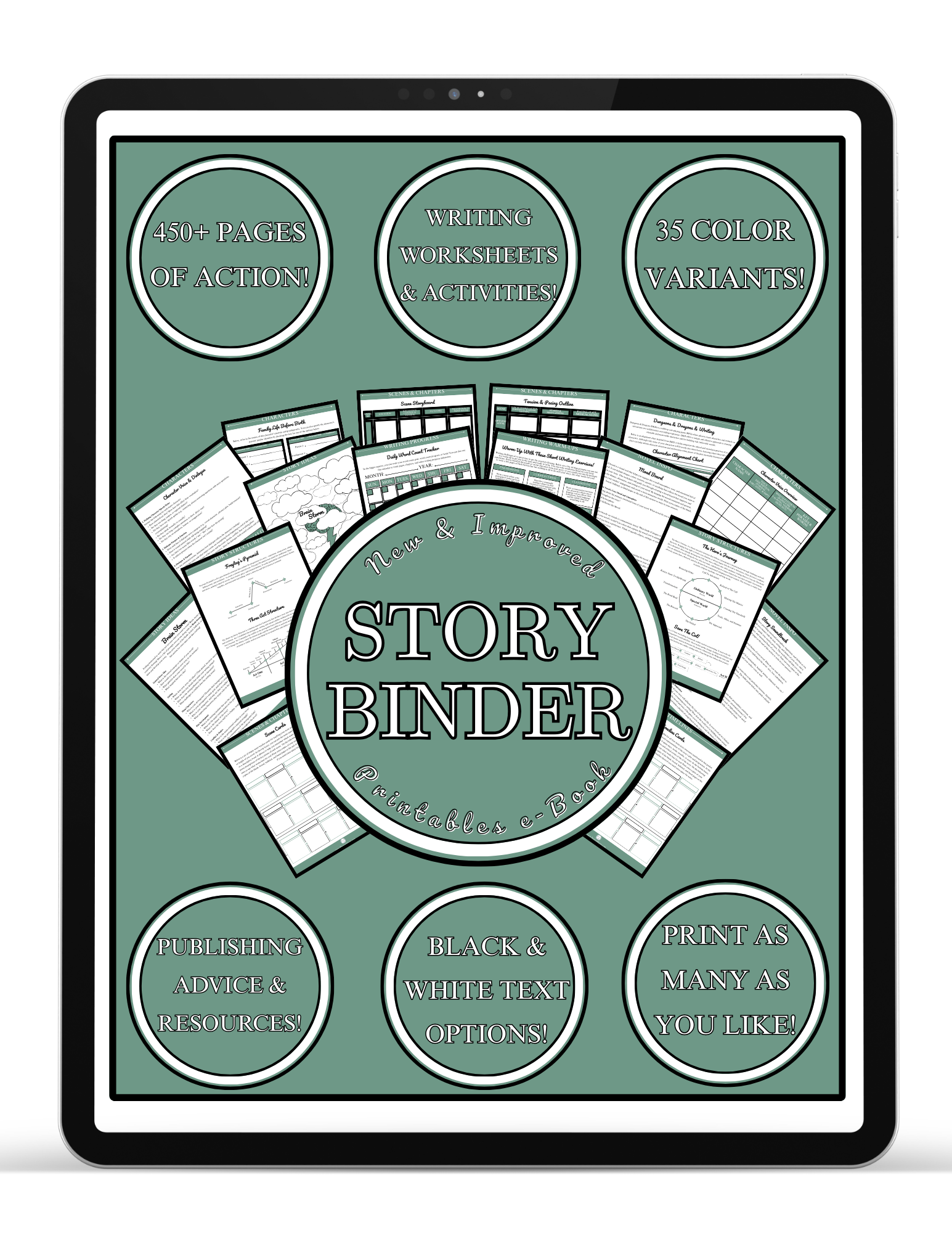 Forest Story Binder Printables e-Book (FREE Download)