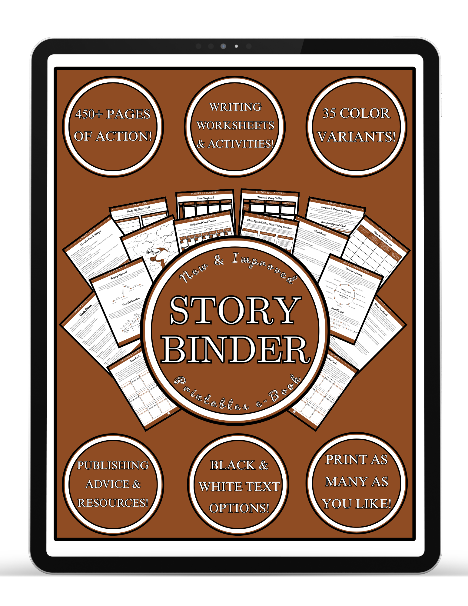 Canyon Story Binder Printables e-Book (FREE Download)