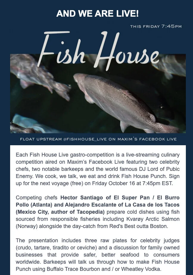 Sustainable Fisheries & Spirits