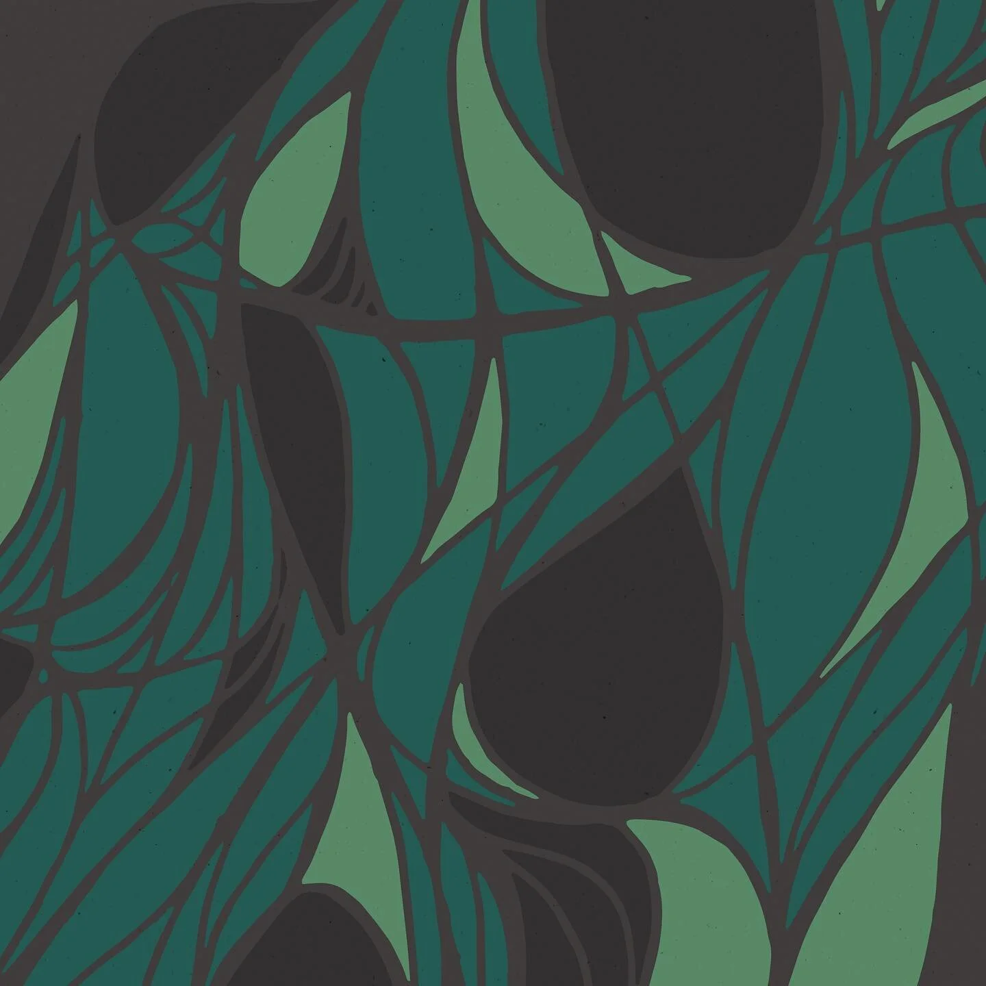 What is figure and what is ground? If it has no shape, does it exist? Detail of Dream 121819.1.1, 24&quot;x18&quot; Monotype from a meditation drawing.  #dreamer #meditate #thedreambetweenus #printmaking