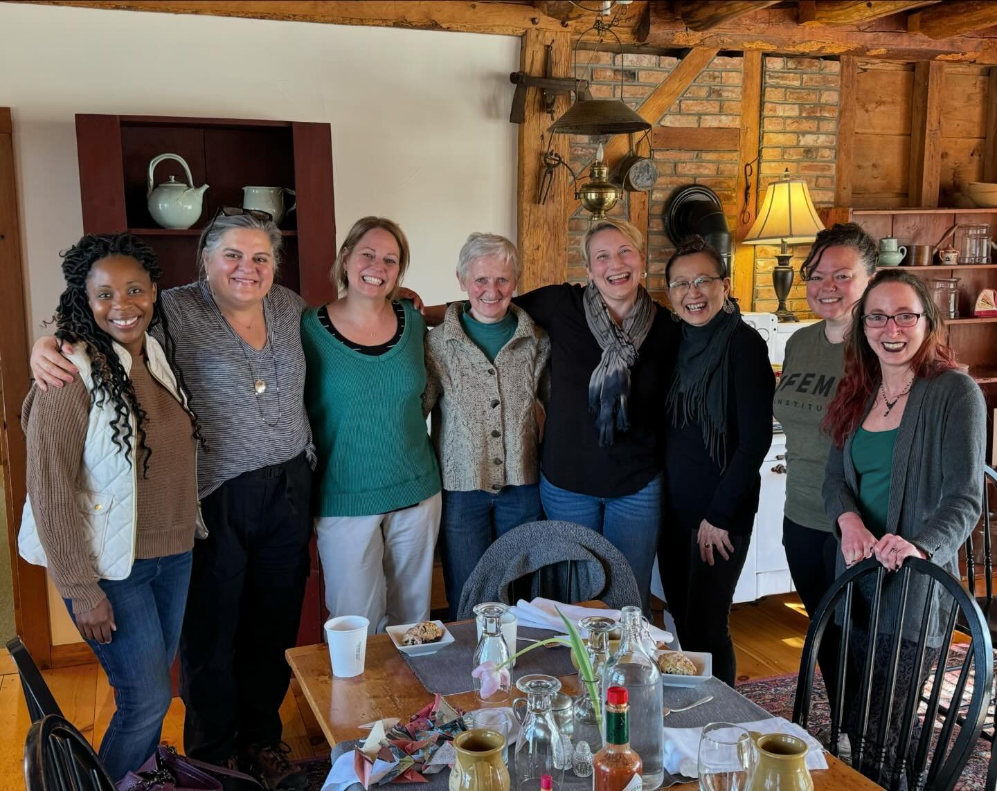 Wonderful memories from @realflowerbusiness  Floralpreneur Workshop @theroundbarn in Waitsville, Vermont. I got to teach alongside @francoiseweeks  Alison Ellis, and dynamic &amp; inspiring @poppedwithphebe . Action-packed days of learning and sharin