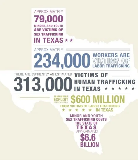 Busch-Armendariz, N.B., Nale, N.L., Kammer-Kerwick, M., Kellison, B., Torres, M.I.M., Cook Heffron, L., Nehme, J. (2016). Human Economic Impact for Texas. Austin, TX: Institute on Domestic Violence & Sexual Assault, The University of Texas at Austin.