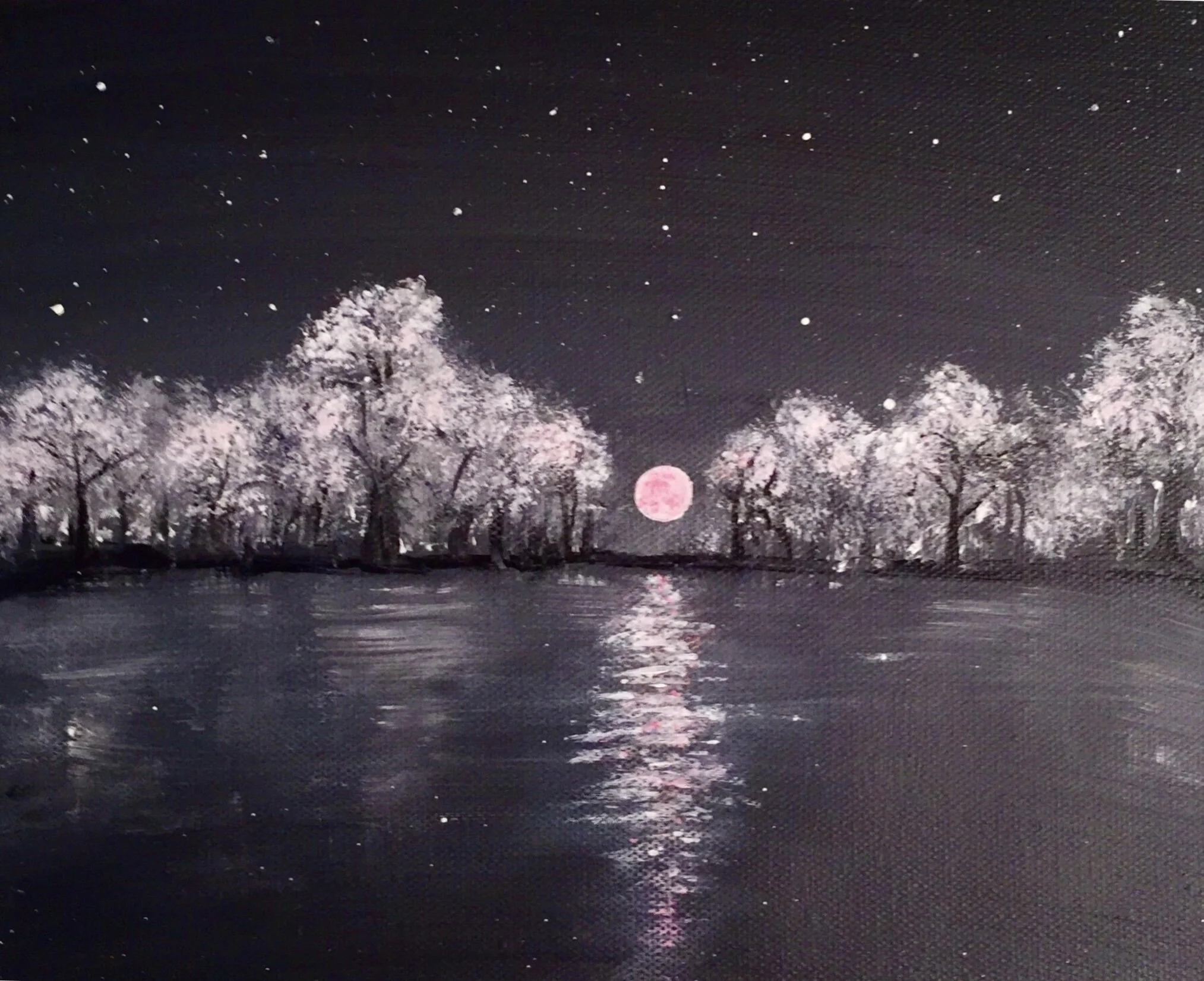 "a wish your heart makes" [acrylic]