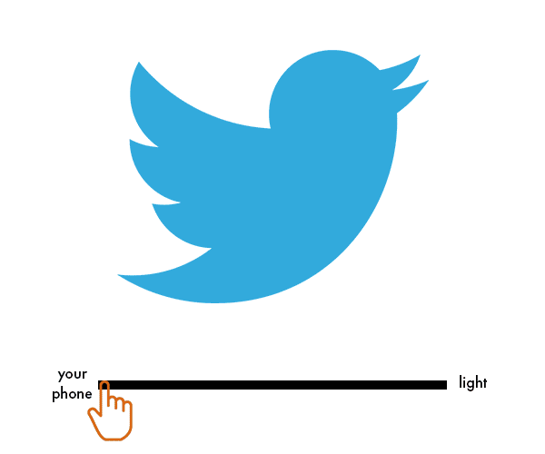 The mouse would act as a finger when it hovers over the web banner.