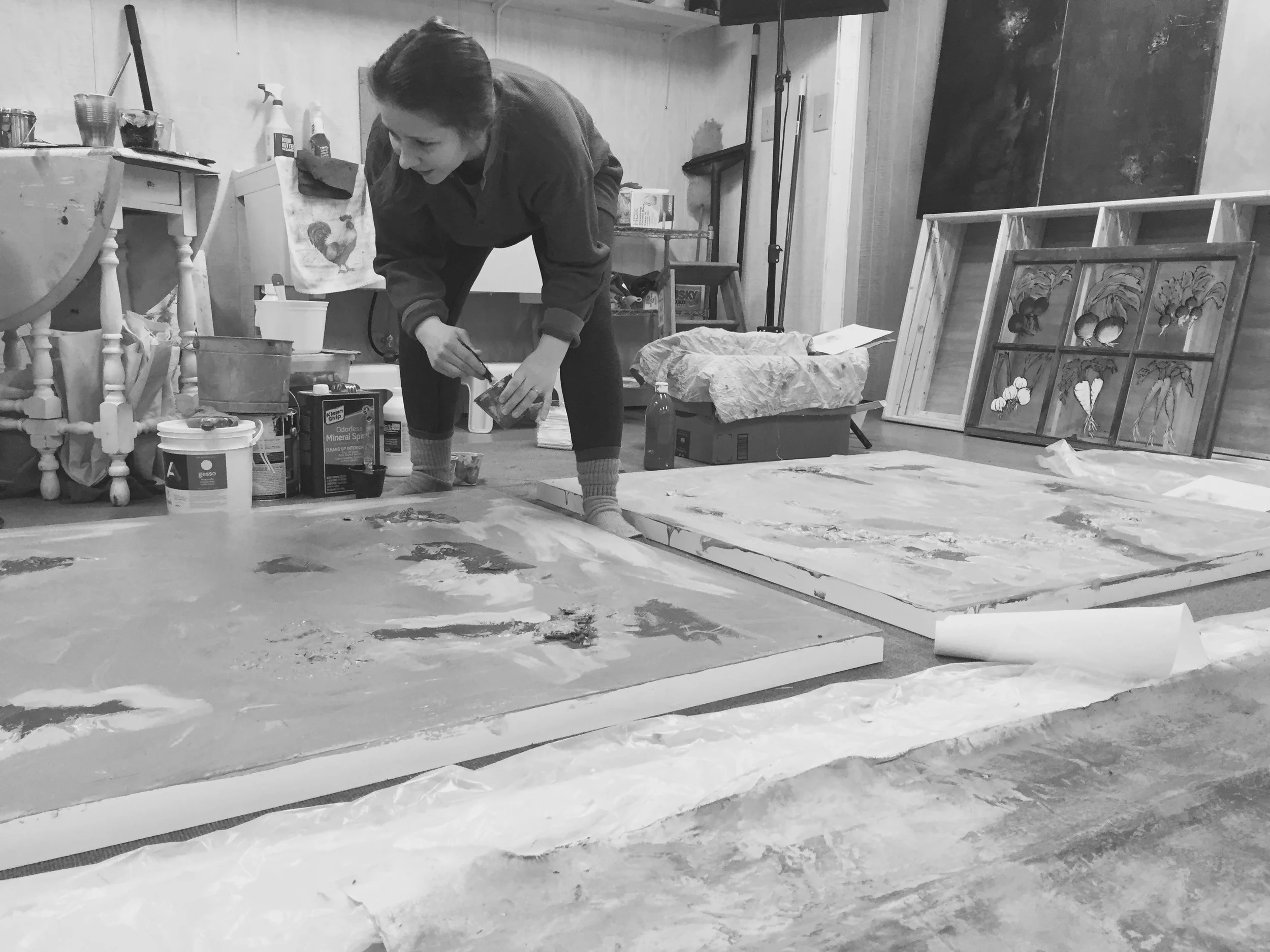 In the Studio — Victoria Rose Phillips Gallery