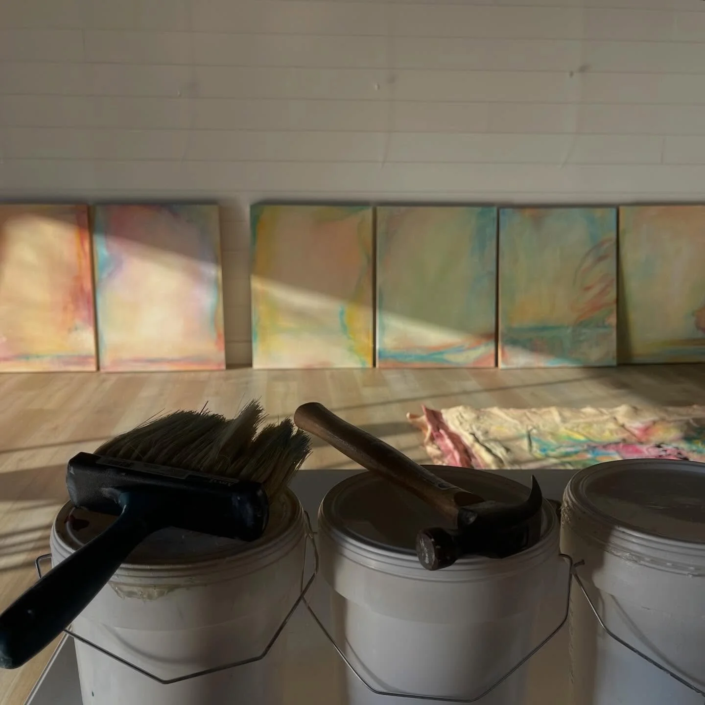 I just sent the completed inventory list for my upcoming exhibition at Ventulett Gallery at Holy Innocents&rsquo; Episcopal Church in Atlanta.

For the first time, the entire Not I collection, including the subseries In the Quiet, will be shown toget