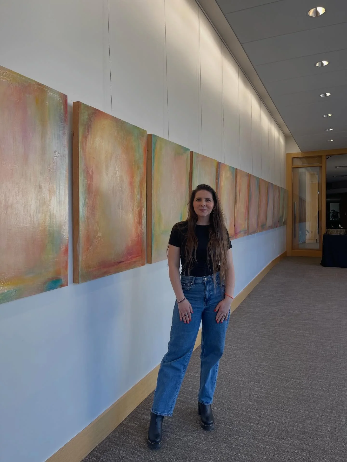 Tonight is special. 

Four years ago, I began creating work that I didn&rsquo;t yet have words for. Painting became the place where grief, healing, faith, and hope could exist together. What started as private moments in the studio and in my home slo