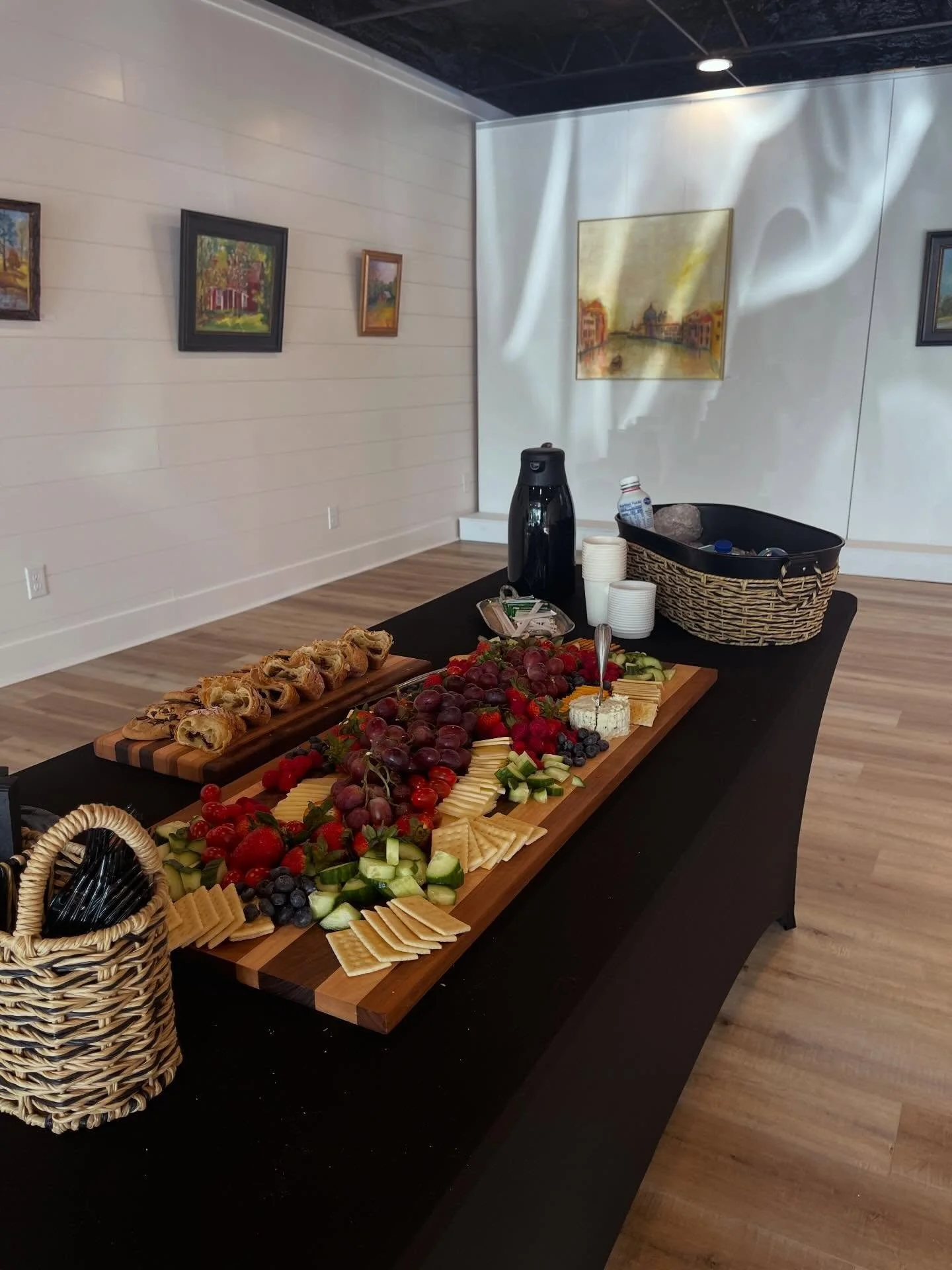 Tonight was one of the best nights at the studio &amp; gallery. We hosted the opening reception for Women in the Wild, our current exhibition featuring en plein air paintings, landscapes, and waterways.

A few of my favorite local artists in the show