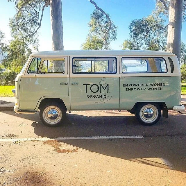 Flash back to our @tomorganic brand activation 👌  are you looking to boost your business? Our Kombis are great mobile billboards