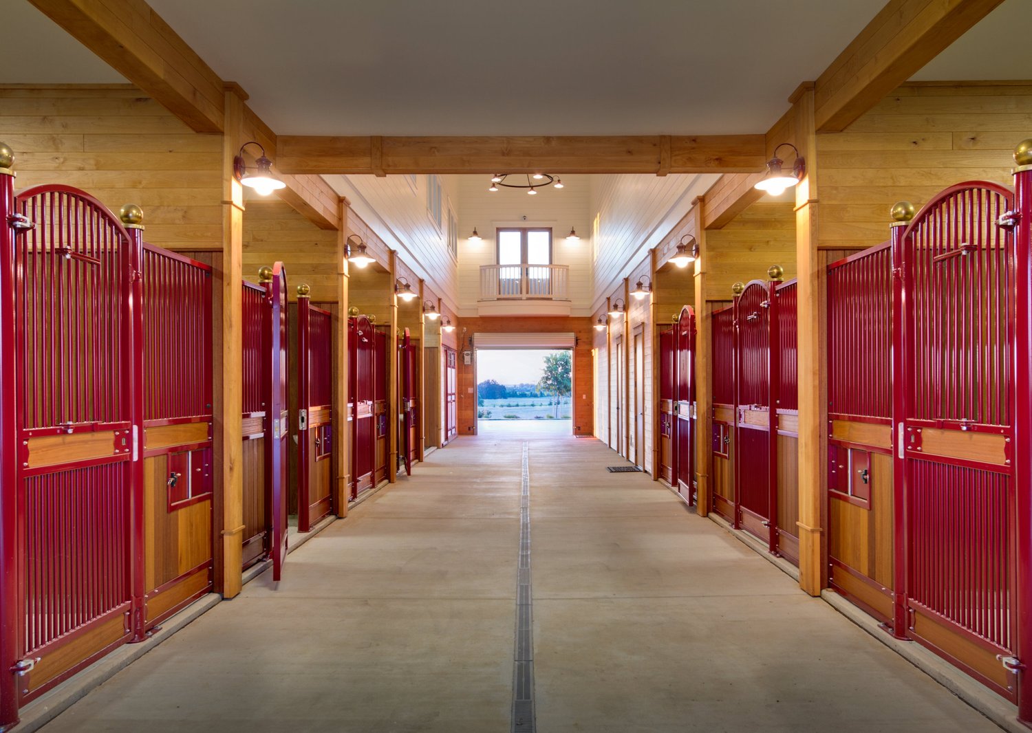 Horse Barn Interior Design