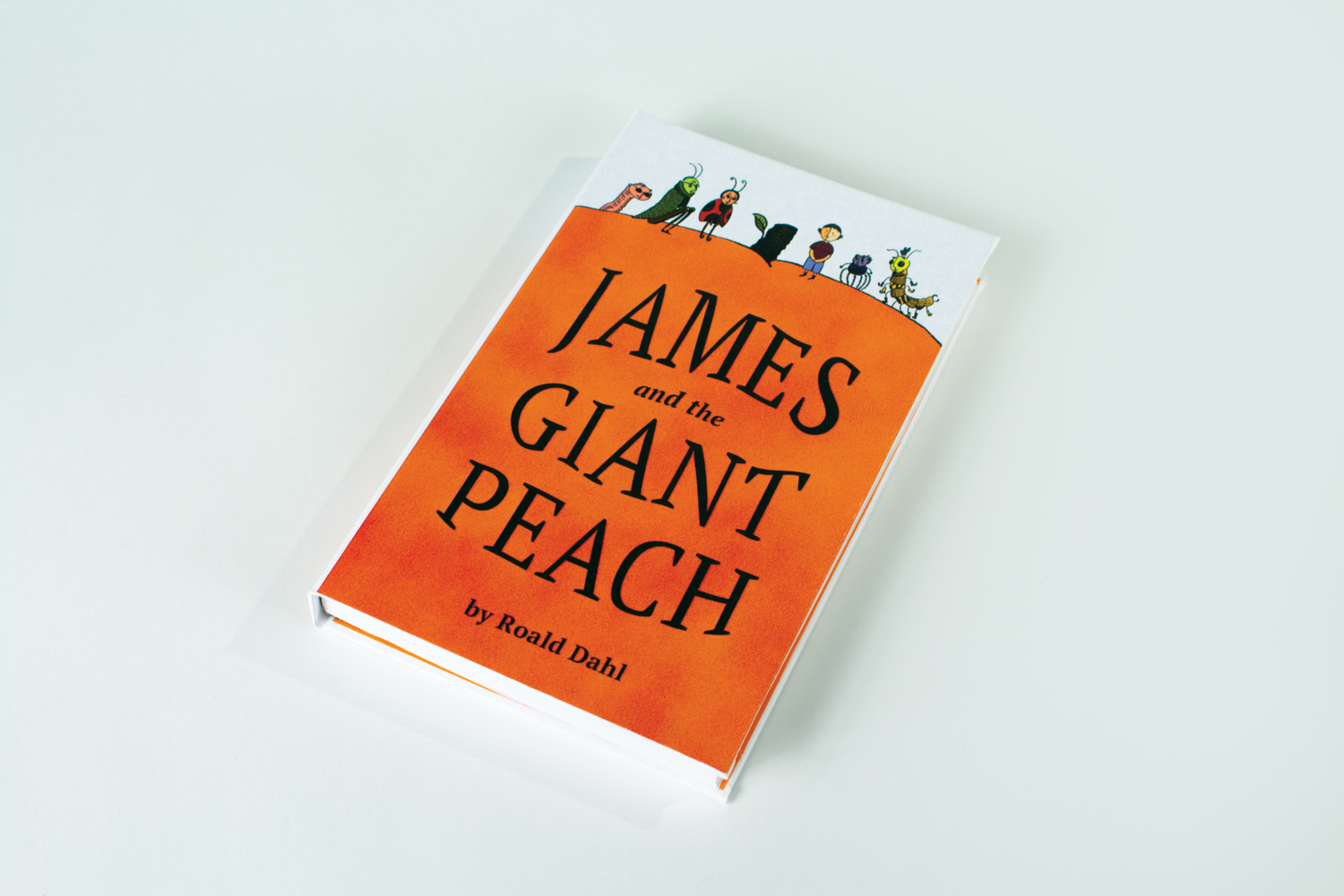 James and the giant peach book design book cover