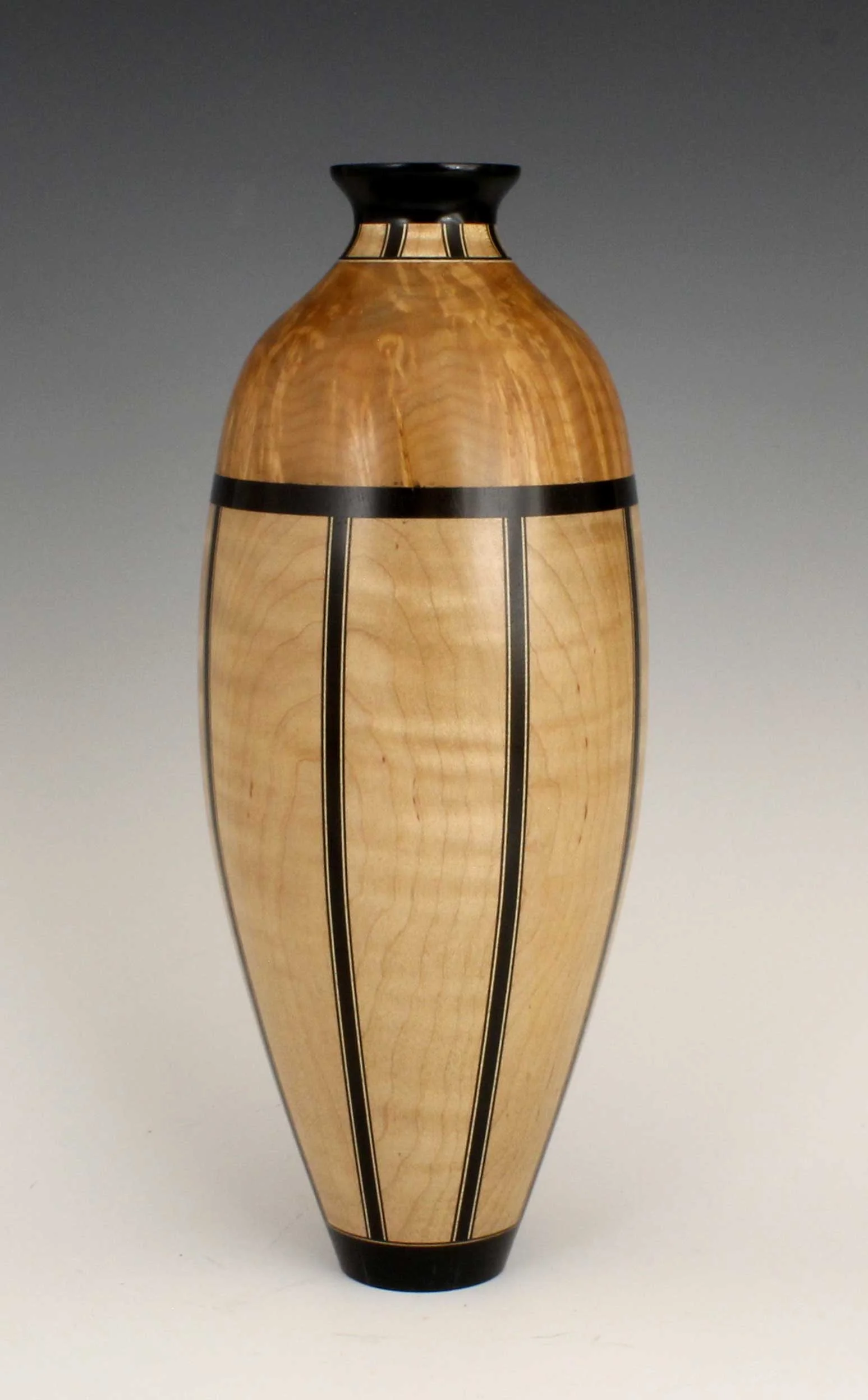 Tall Staved Vase