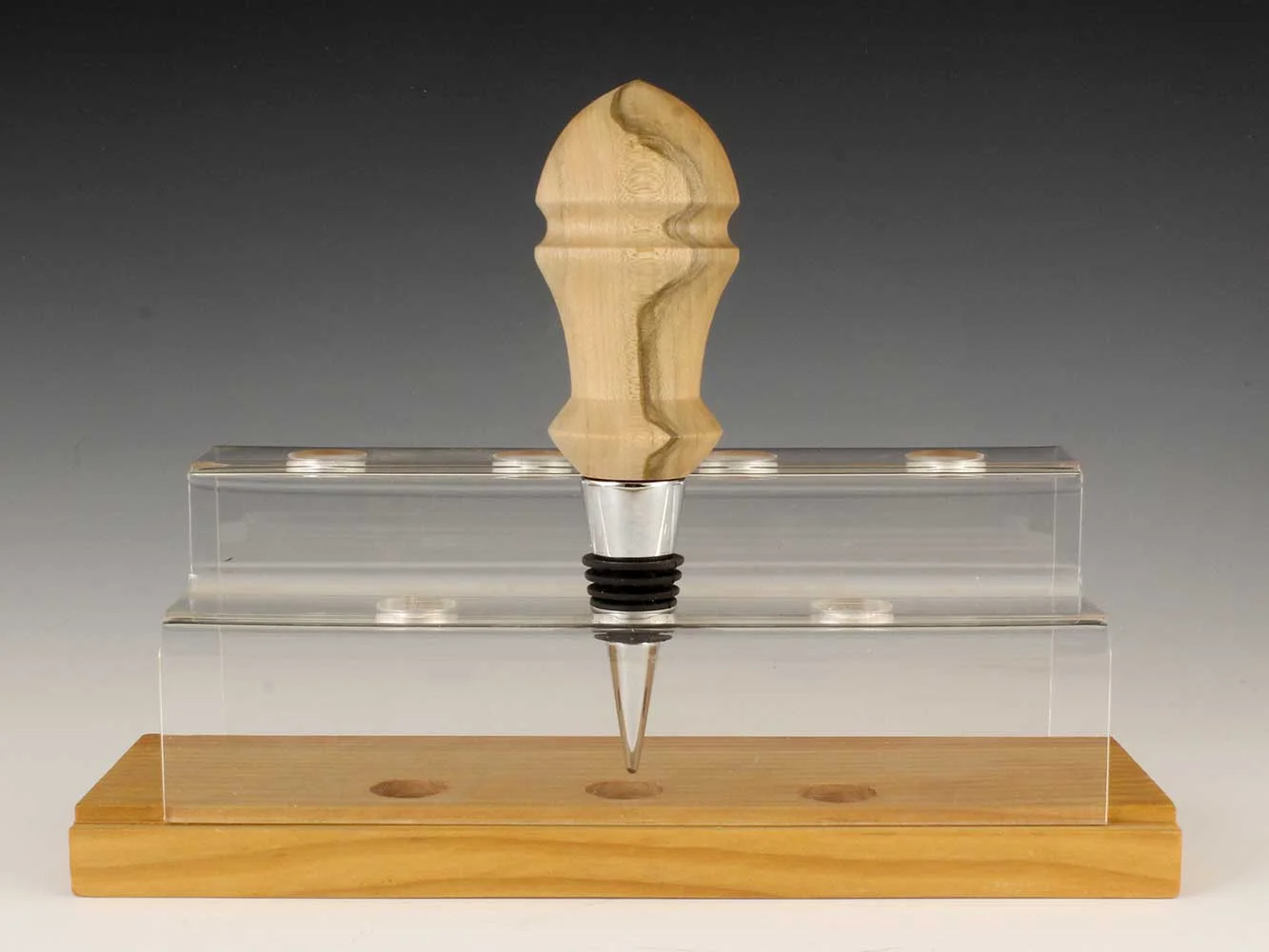 Maple Bottle Stopper