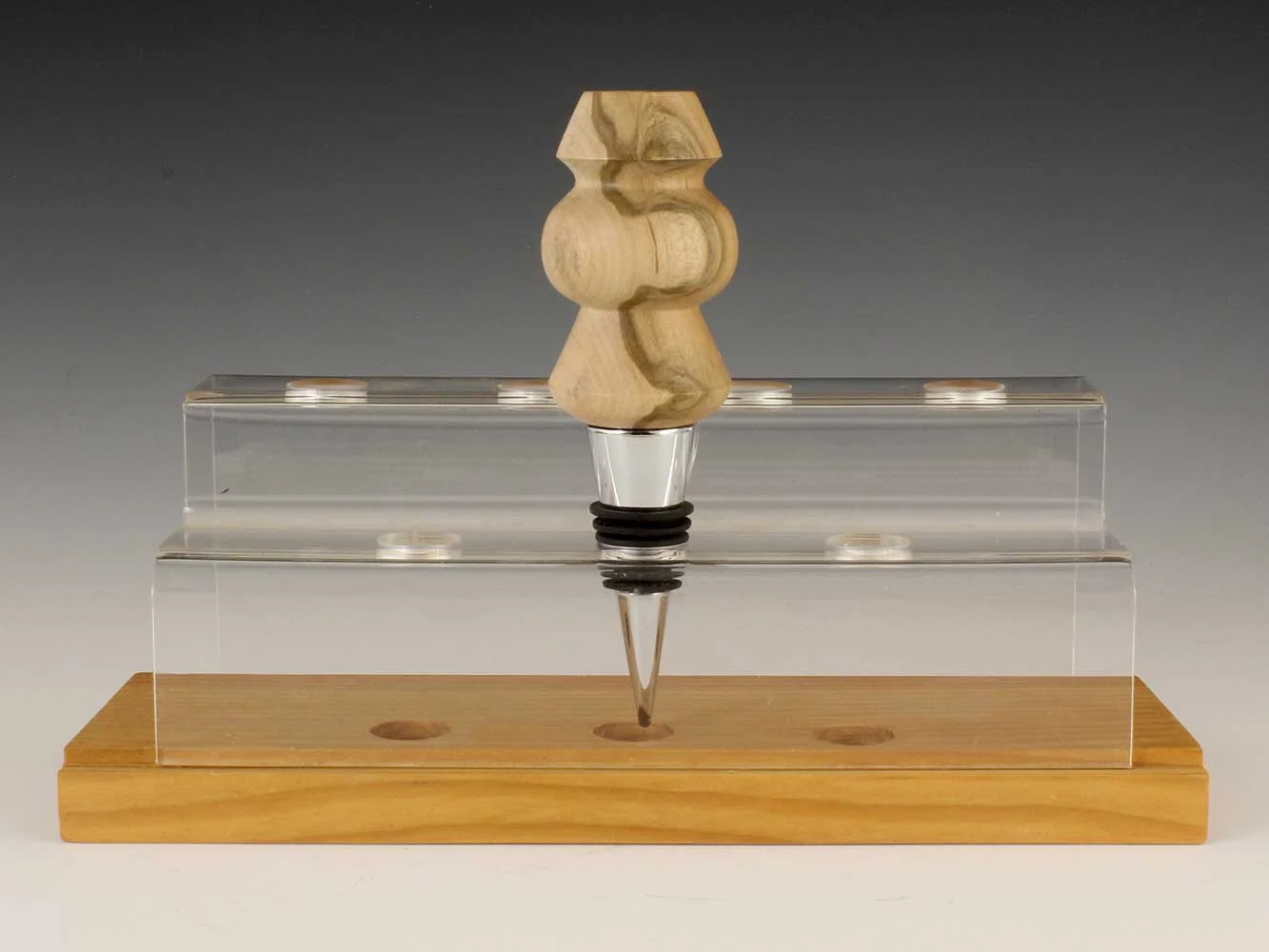 Maple Bottle Stopper
