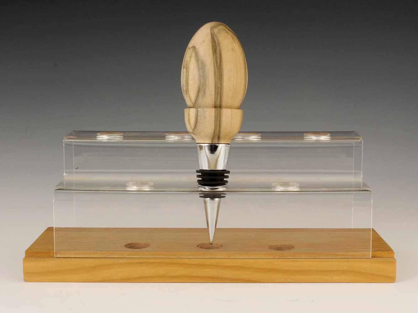 Maple Bottle Stopper