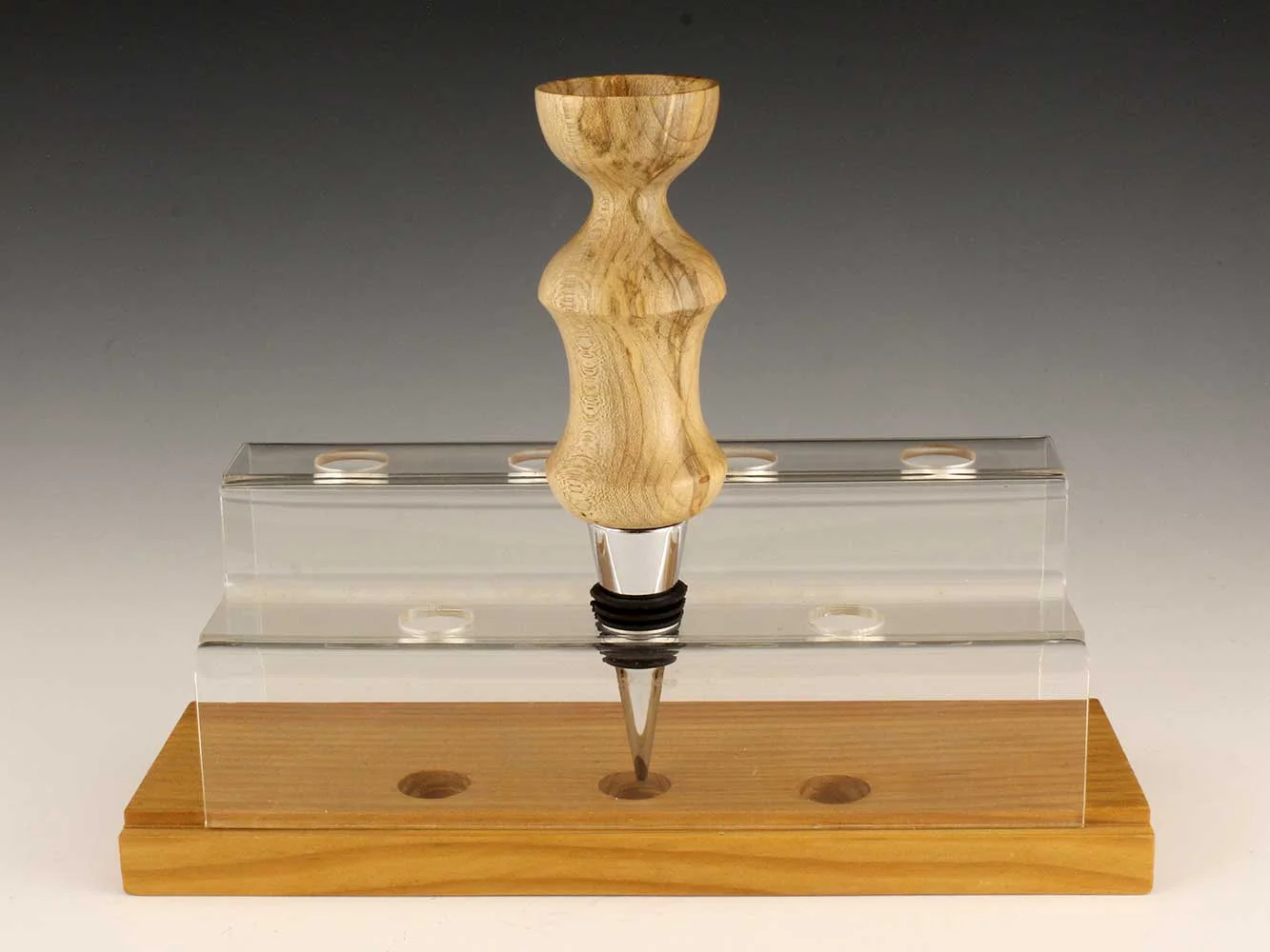 Maple Bottle Stopper