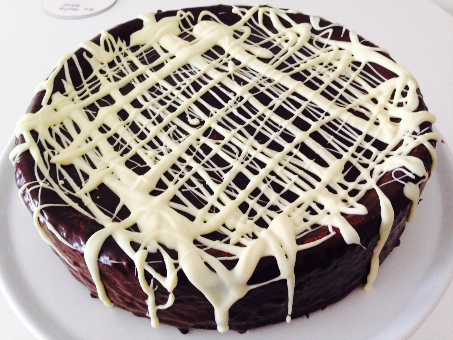 Chocolate Covered Baked Cheesecake