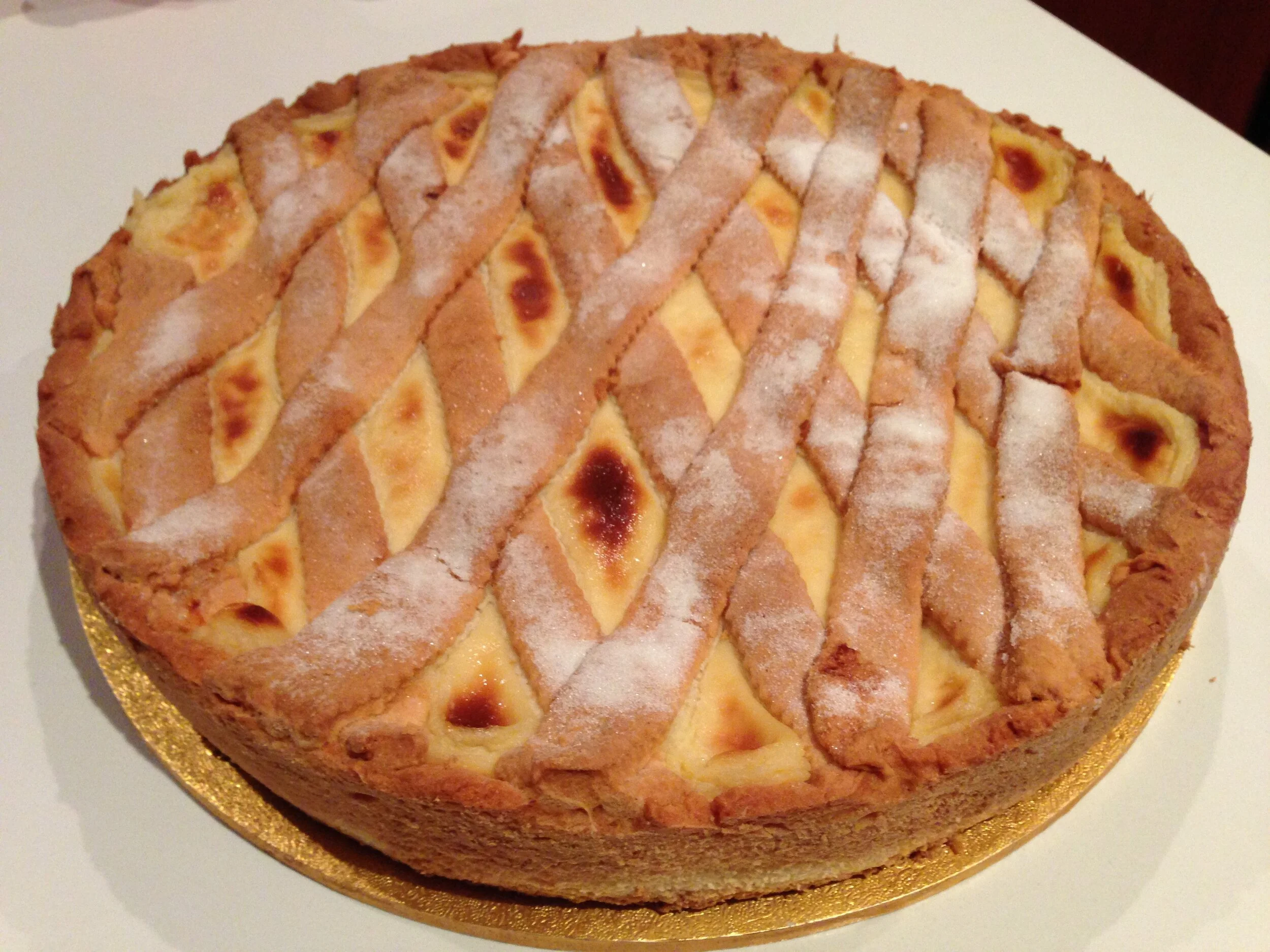 Torta Di Crema (Custard Tart)