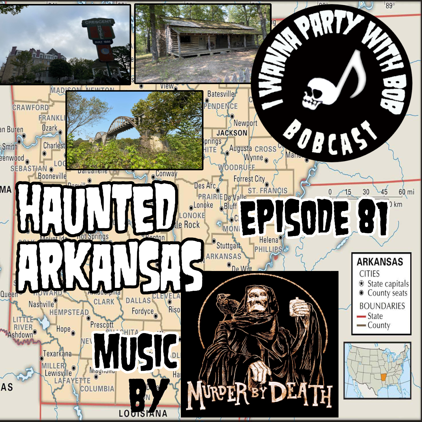 Episode 81 - Haunted Arkansas episode artwork