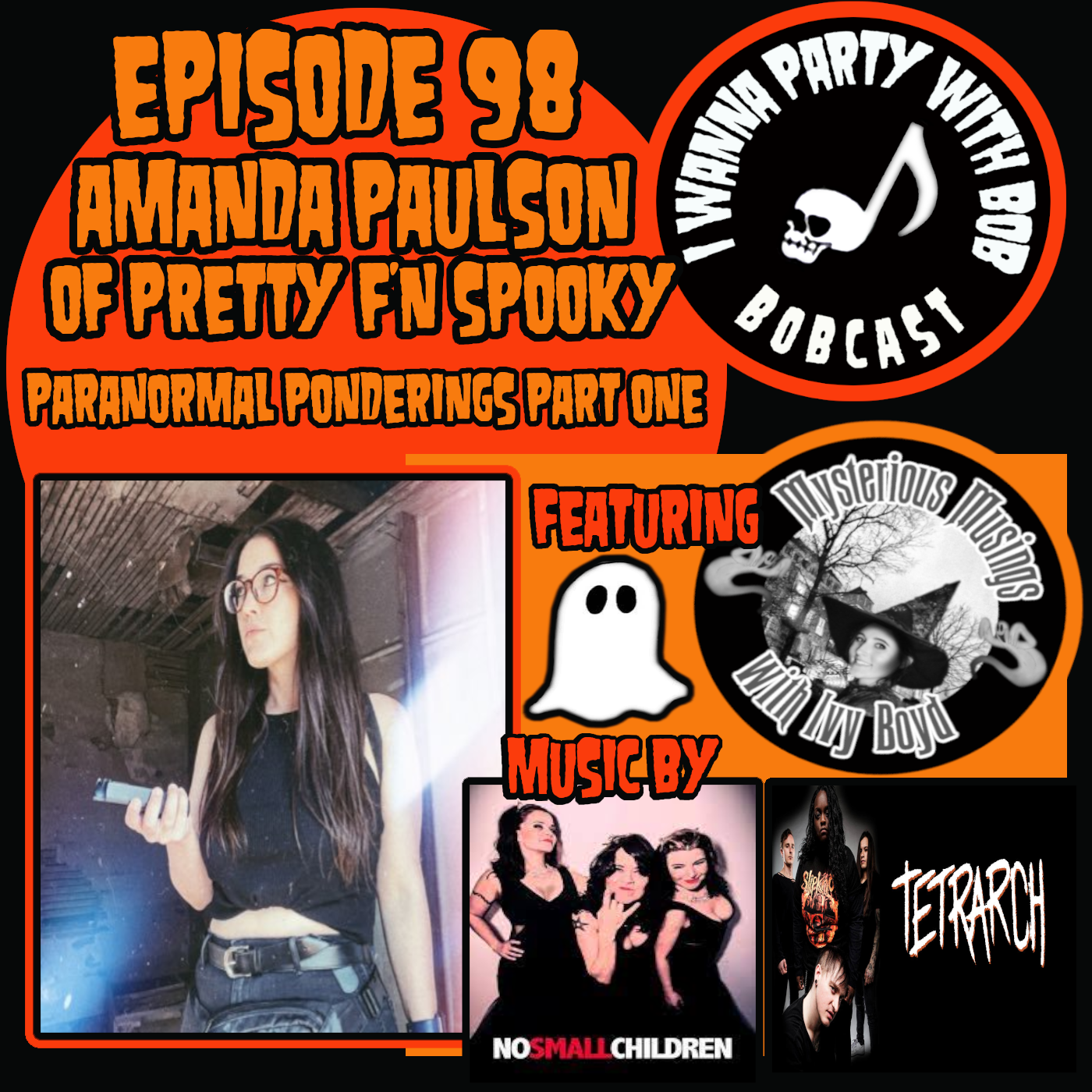 Episode 98 - Paranormal Ponderings Part One with Amanda Paulson episode artwork