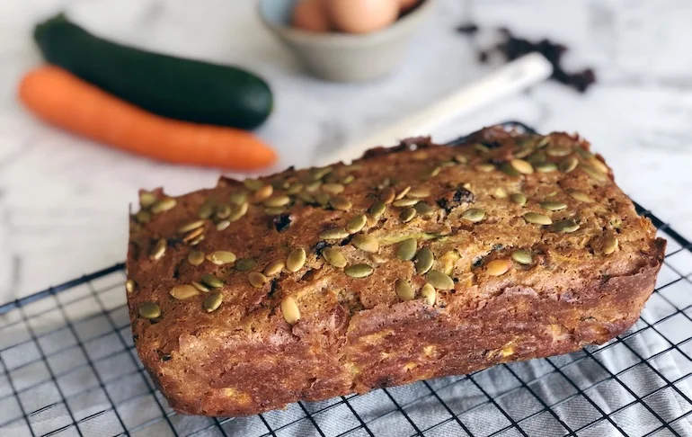 Carrot + Zucchini Loaf