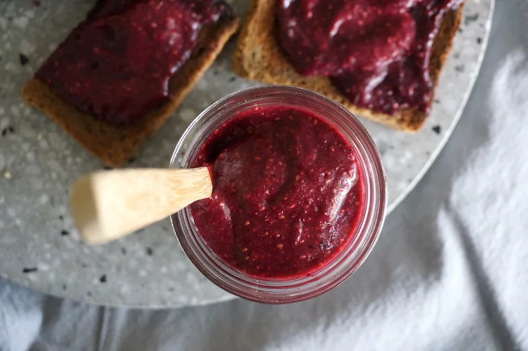Refined Sugar-free Berry Chia Jam