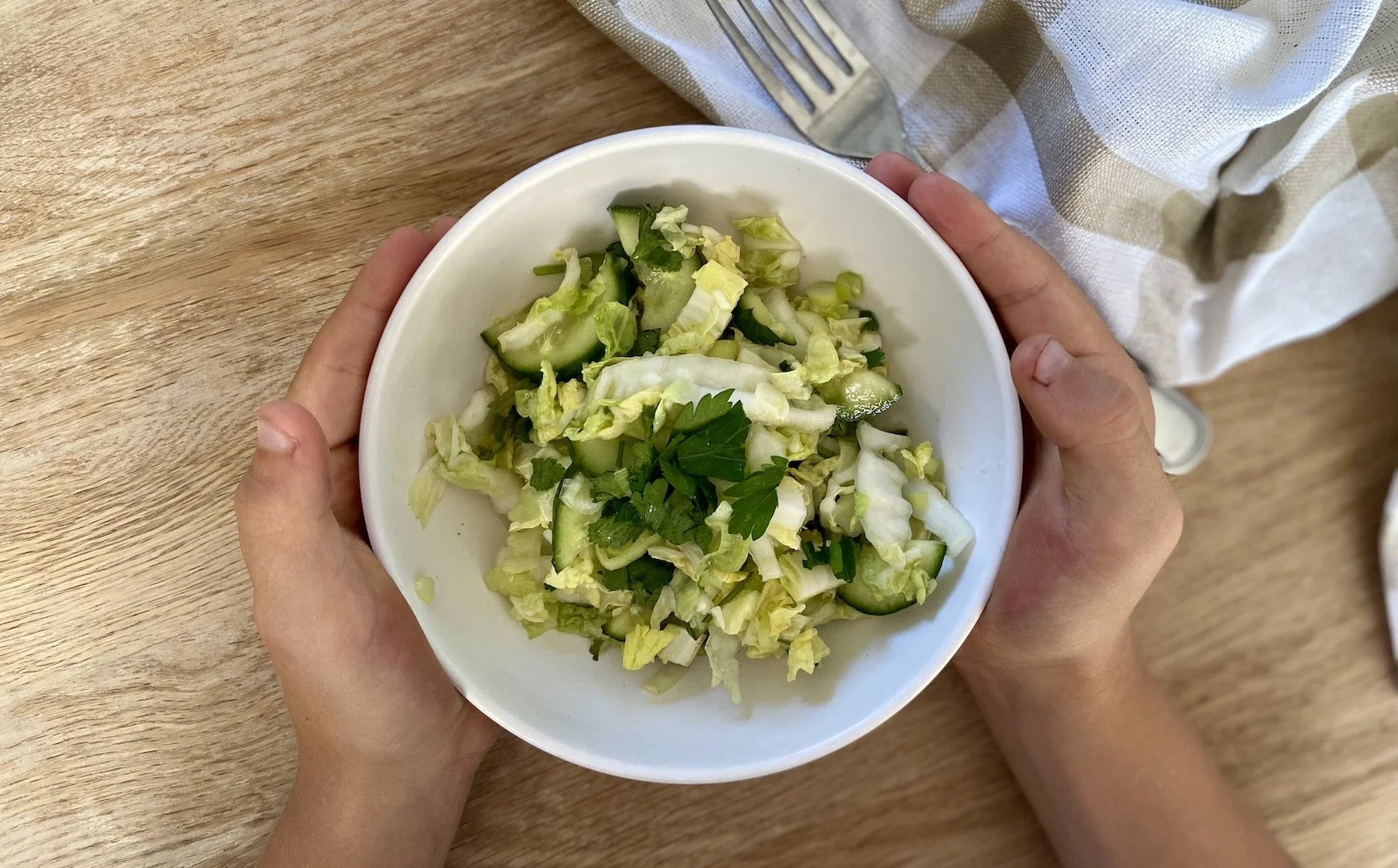 Easy Wombok Salad