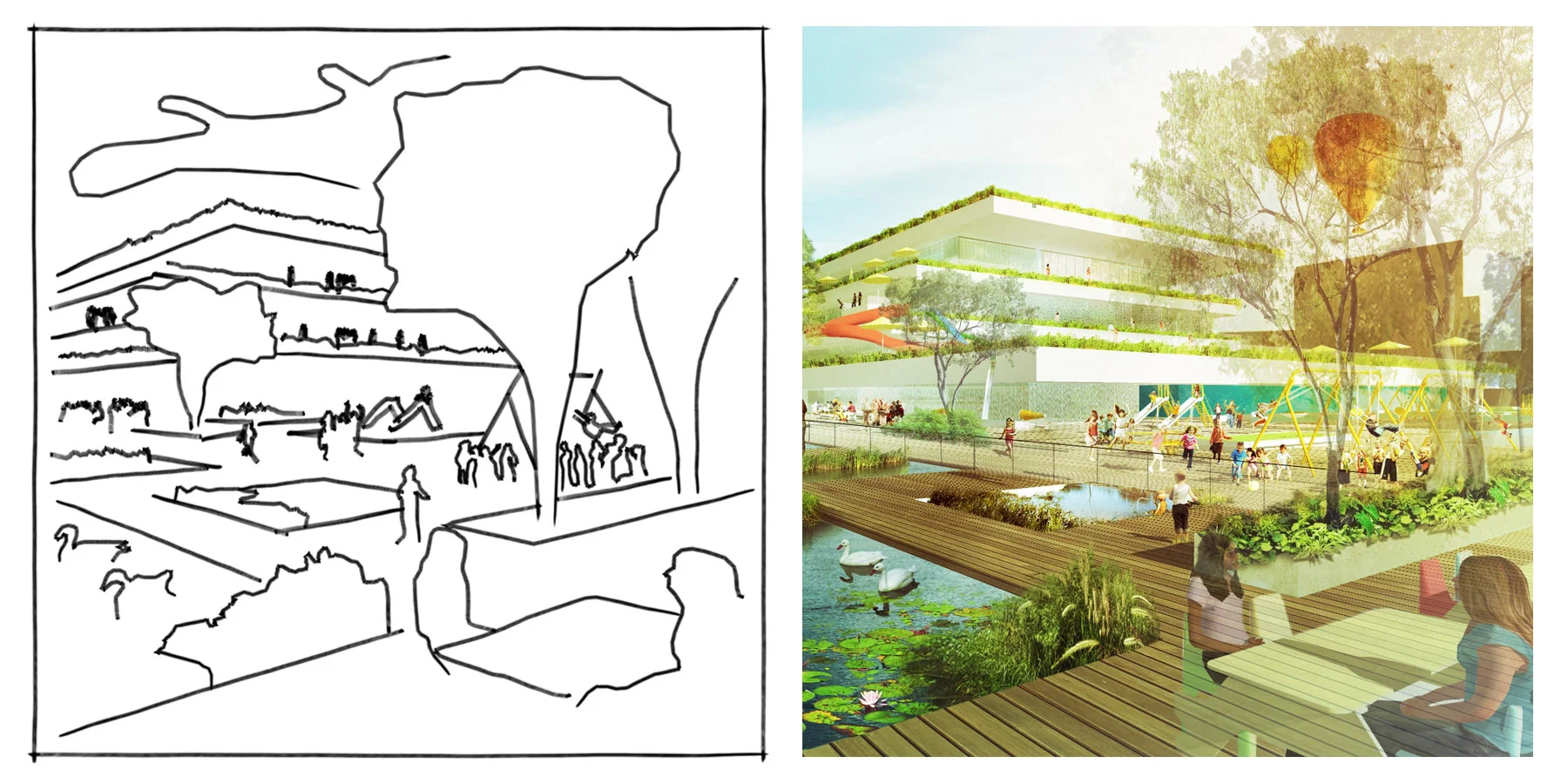 Public Park &amp; Aquatic Center