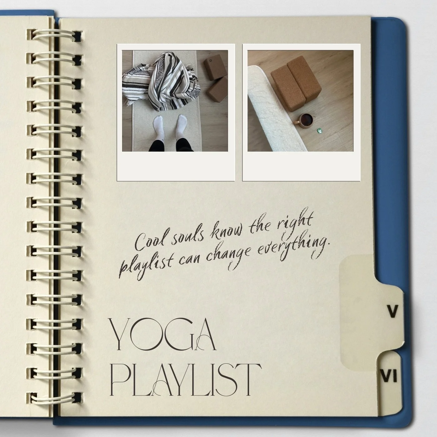 Cool souls know the right playlist can change everything! 
Music flows through my yoga classes, holding the energy, opening space to move, breathe, and just be. Softness, strength, love &mdash; all of it ❤️&zwj;🔥