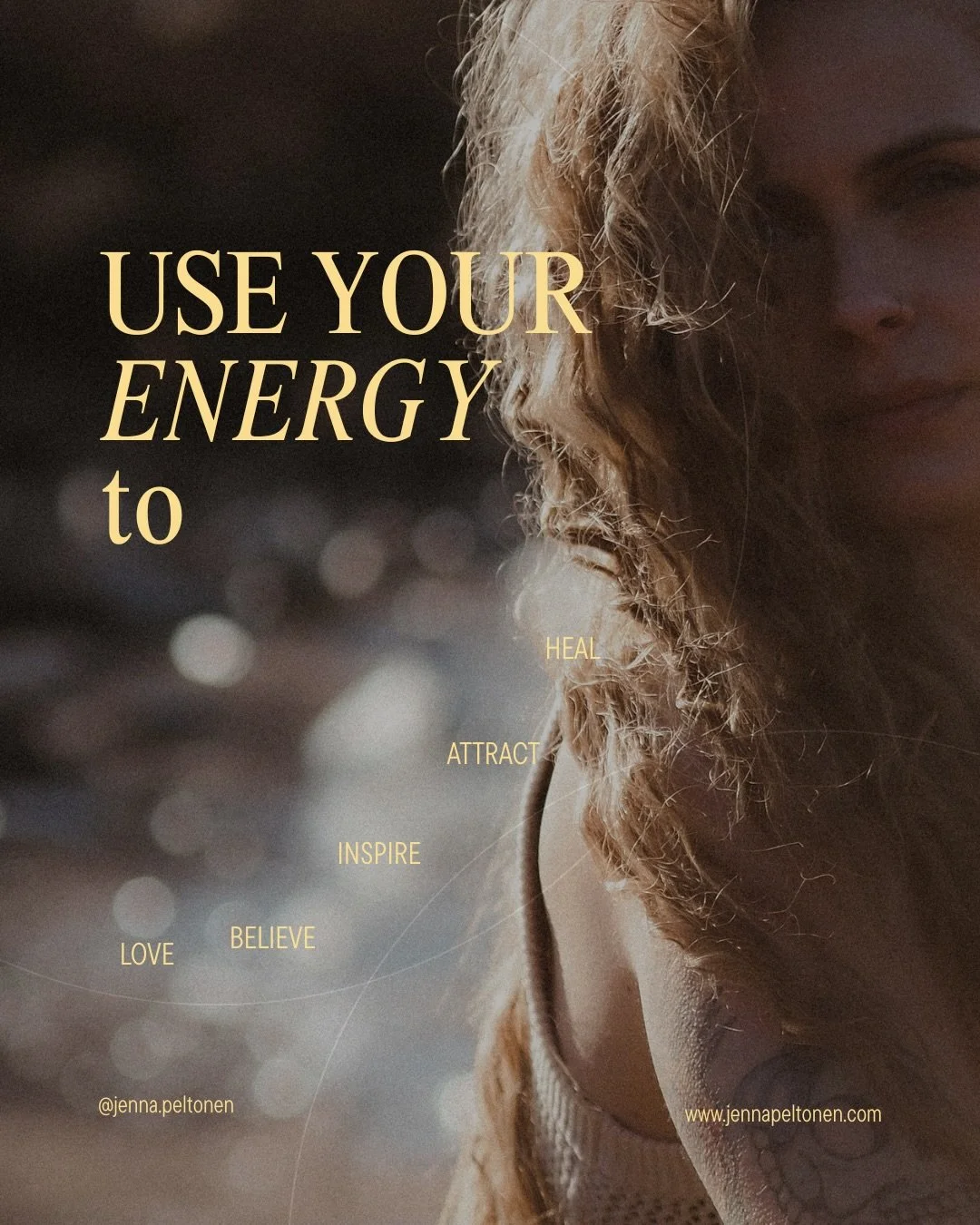 Use your energy for yourself! ✨

Perjantaina alkaa mun huhtikuun kurssi, ja kes&auml;kuullekin on tulossa aamujoogaa. Kaikki tulevat kev&auml;&auml;n ja kes&auml;n tapahtumat julkaistaan pian! (Eli heti kun saan kaiken valmiiksi.😄)

Perjantaina alka