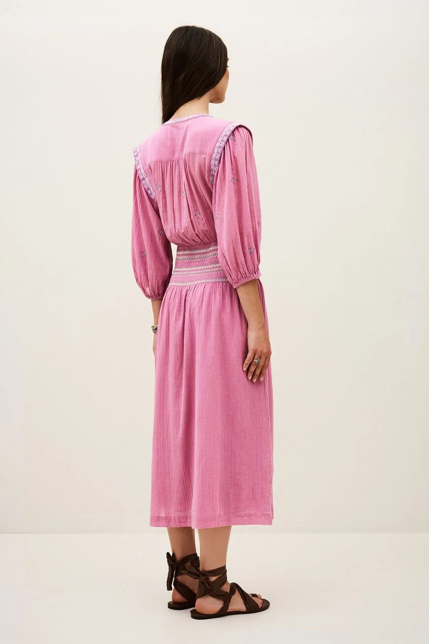 Ba&sh diane dress pink