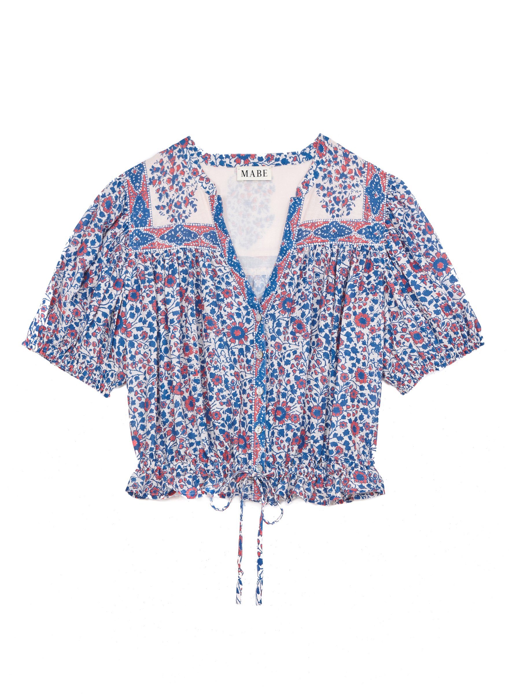 M.A.B.E Apparel della short sleeve blouse