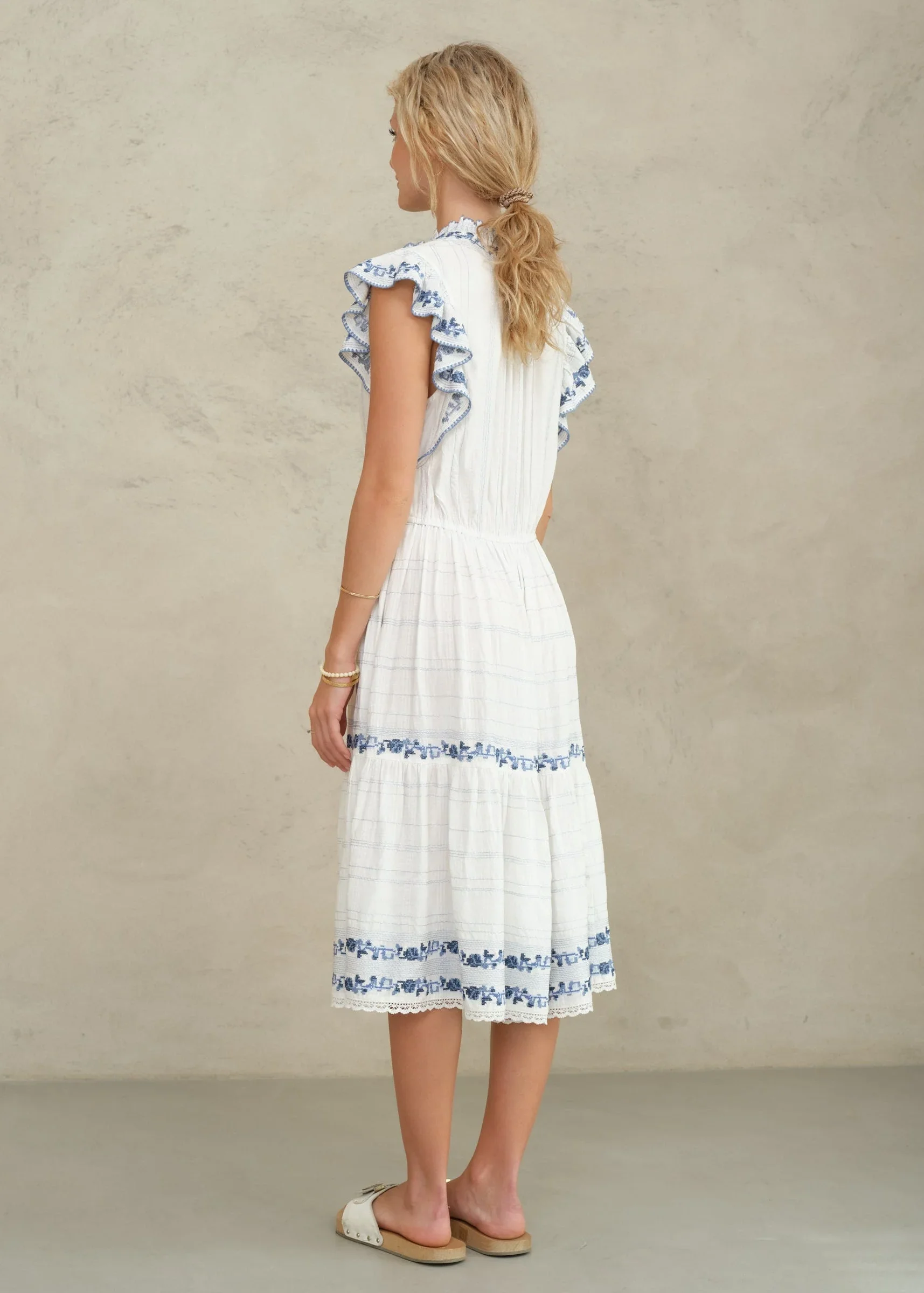 M.A.B.E Apparel halle frill dress