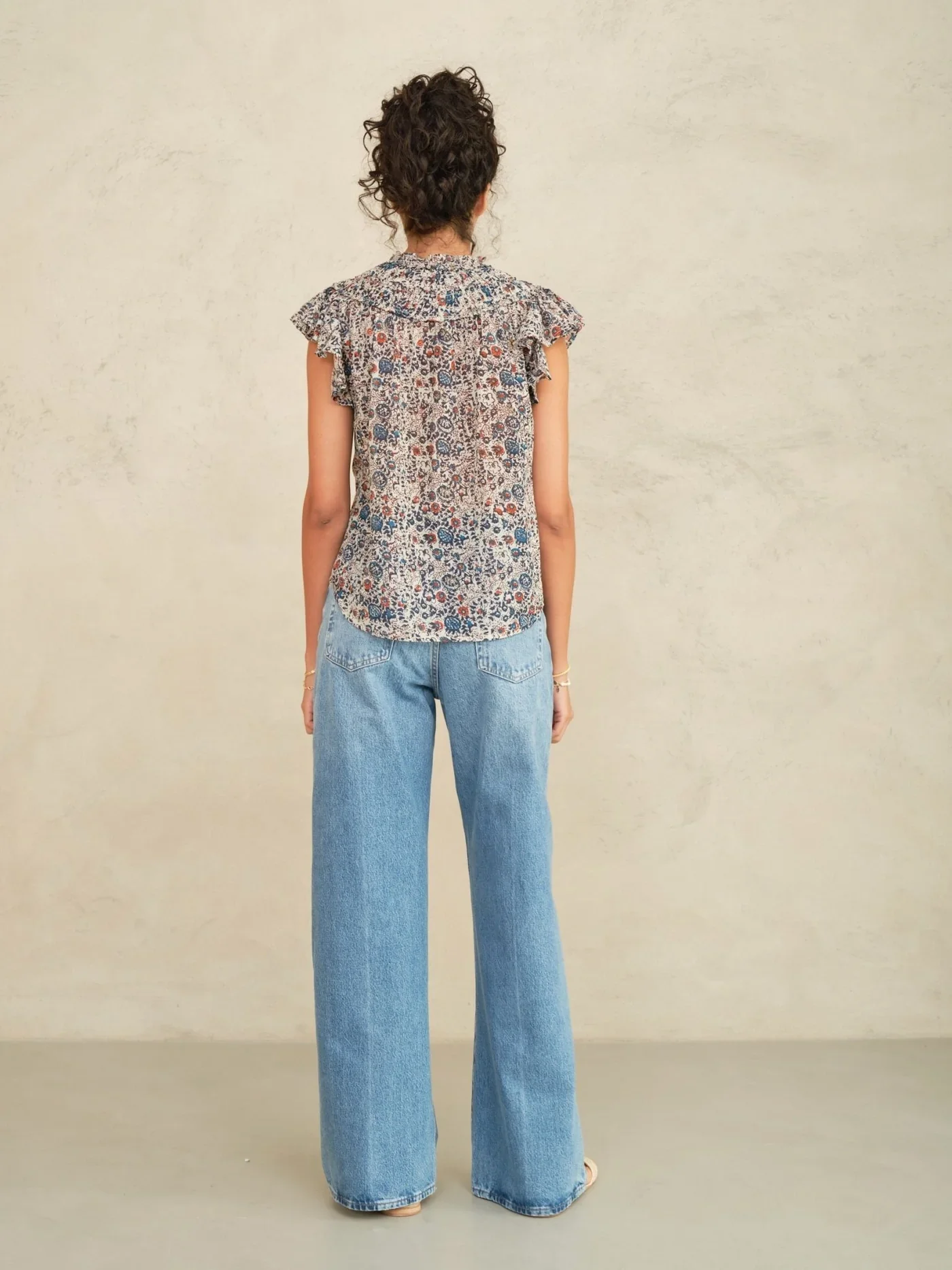 M.A.B.E Apparel cass frill top