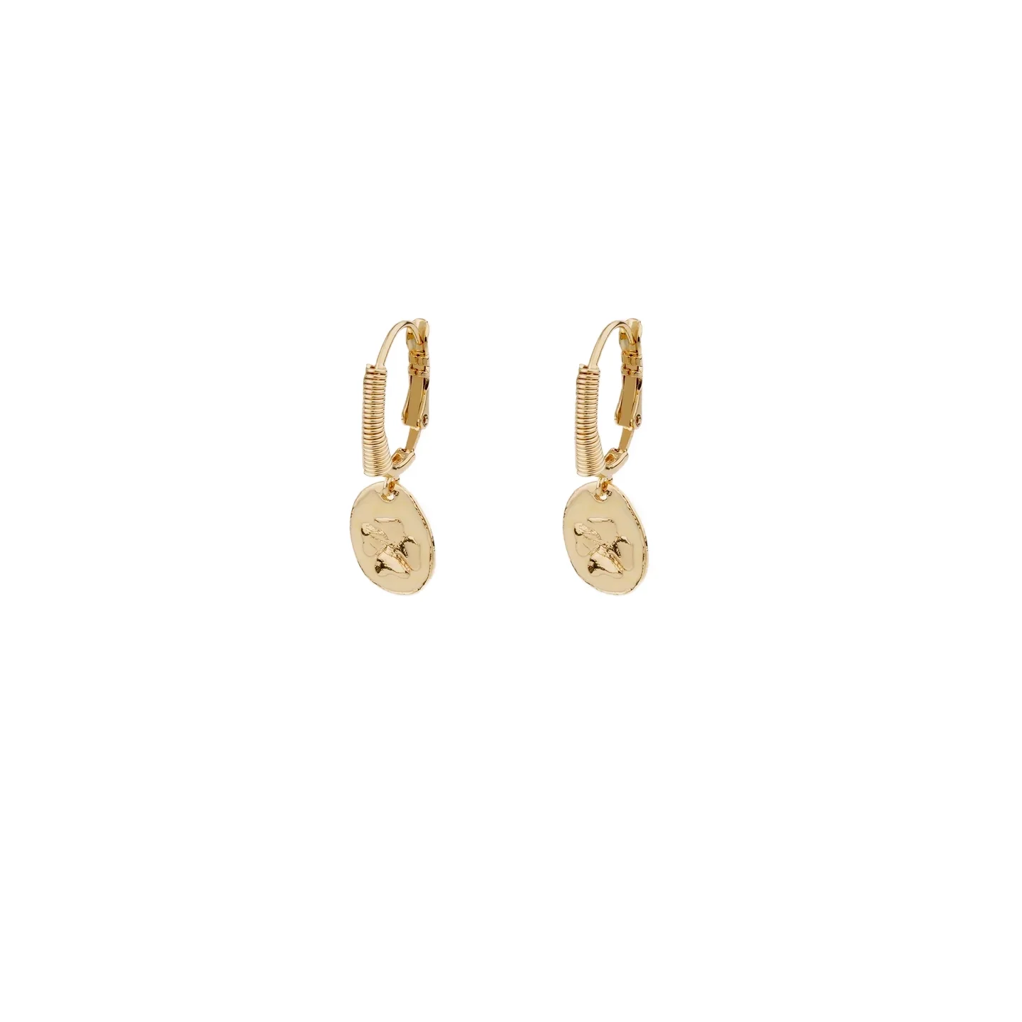 G.A.S Bijoux Tao Clover Enamel Earrings