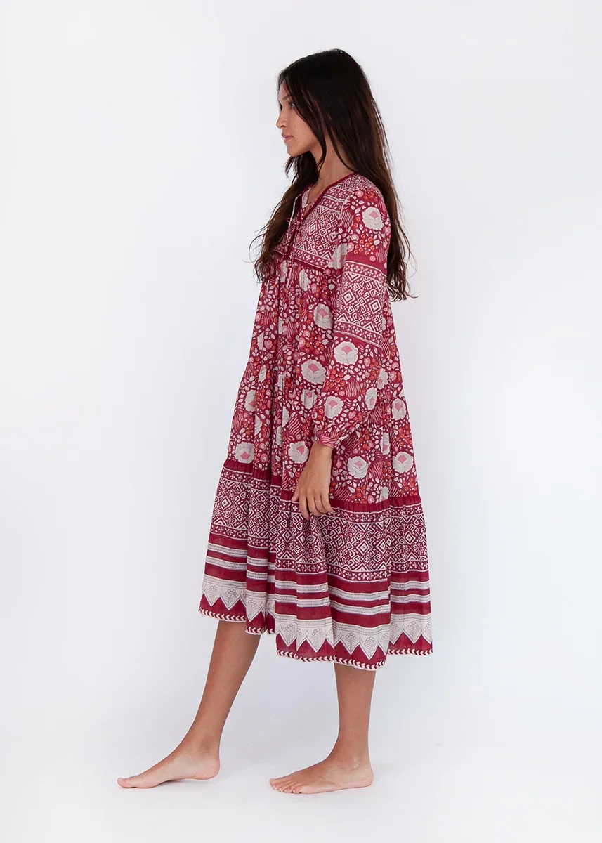 Matta New York Yamini Booj Dress garnet