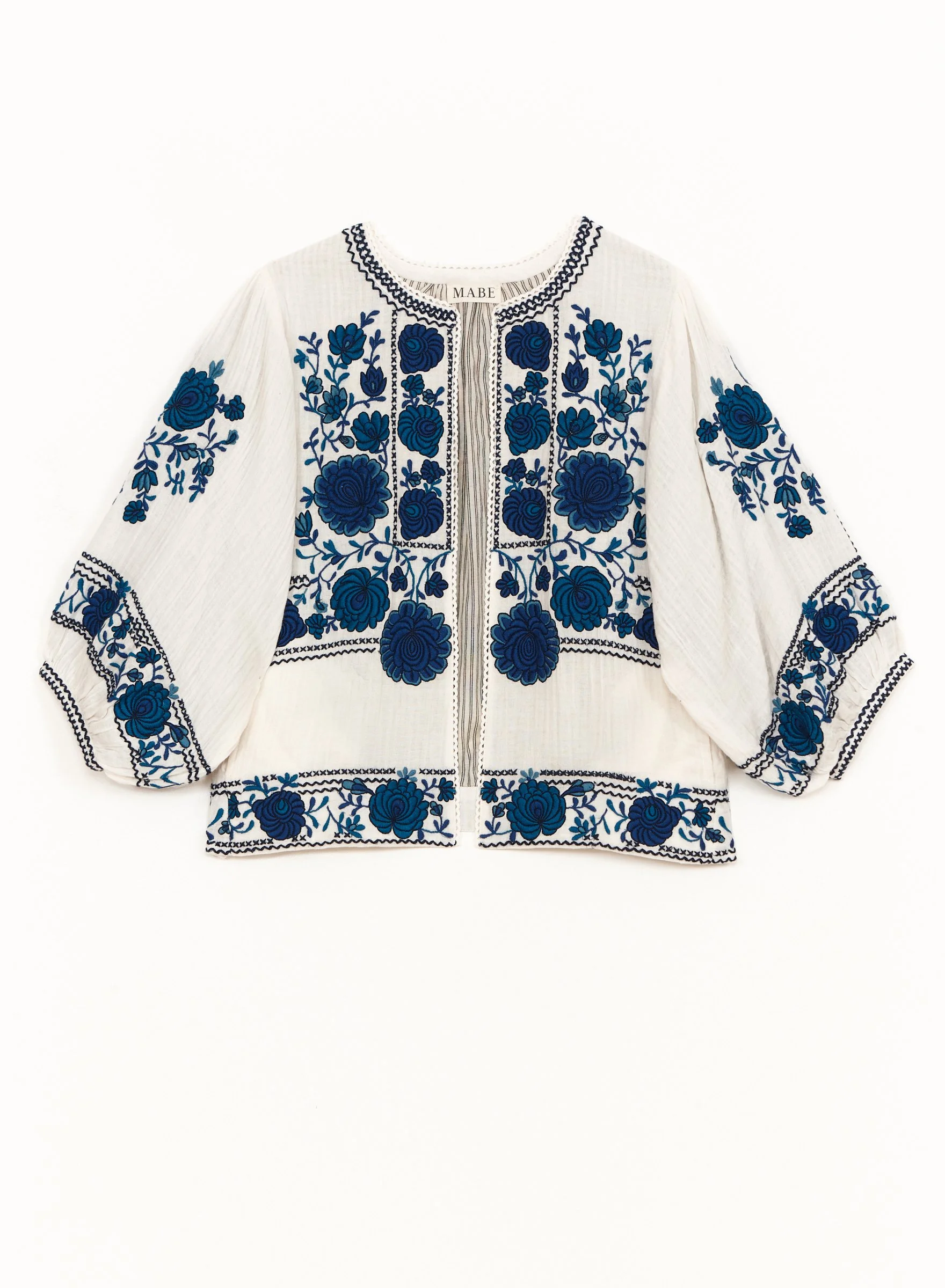 M.A.B.E Apparel greta jacket blue
