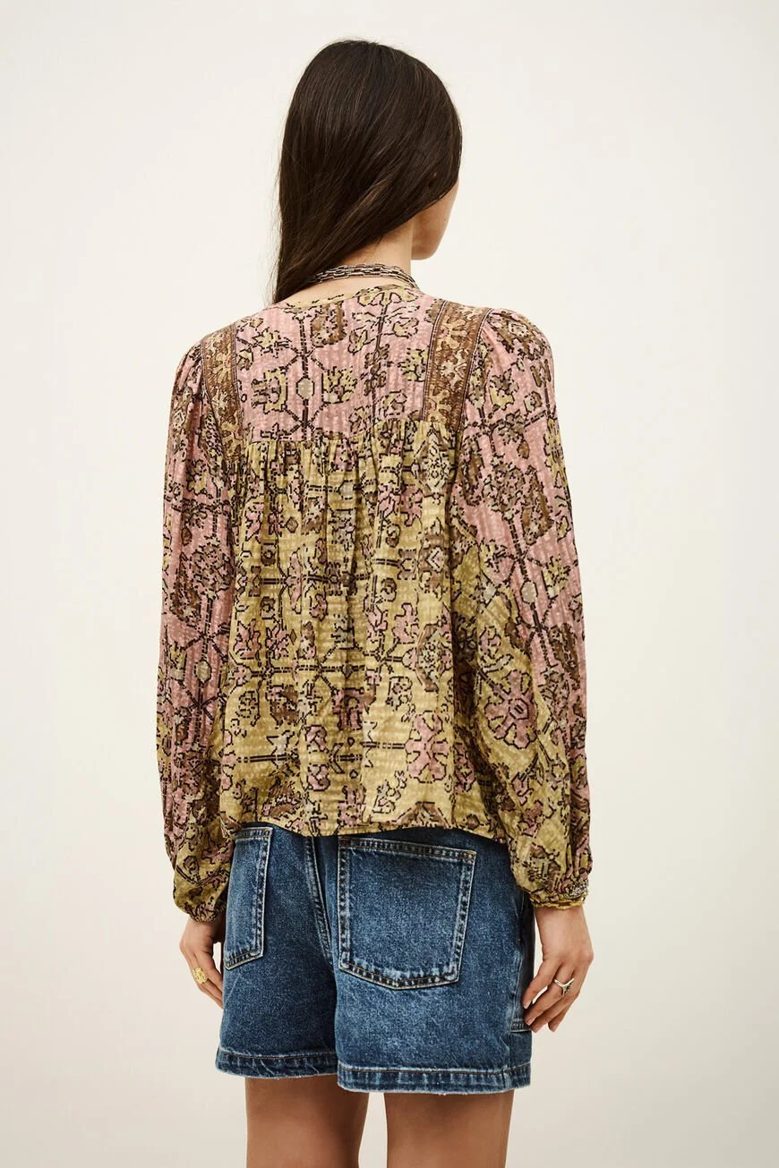 Ba&sh pamila blouse yellow