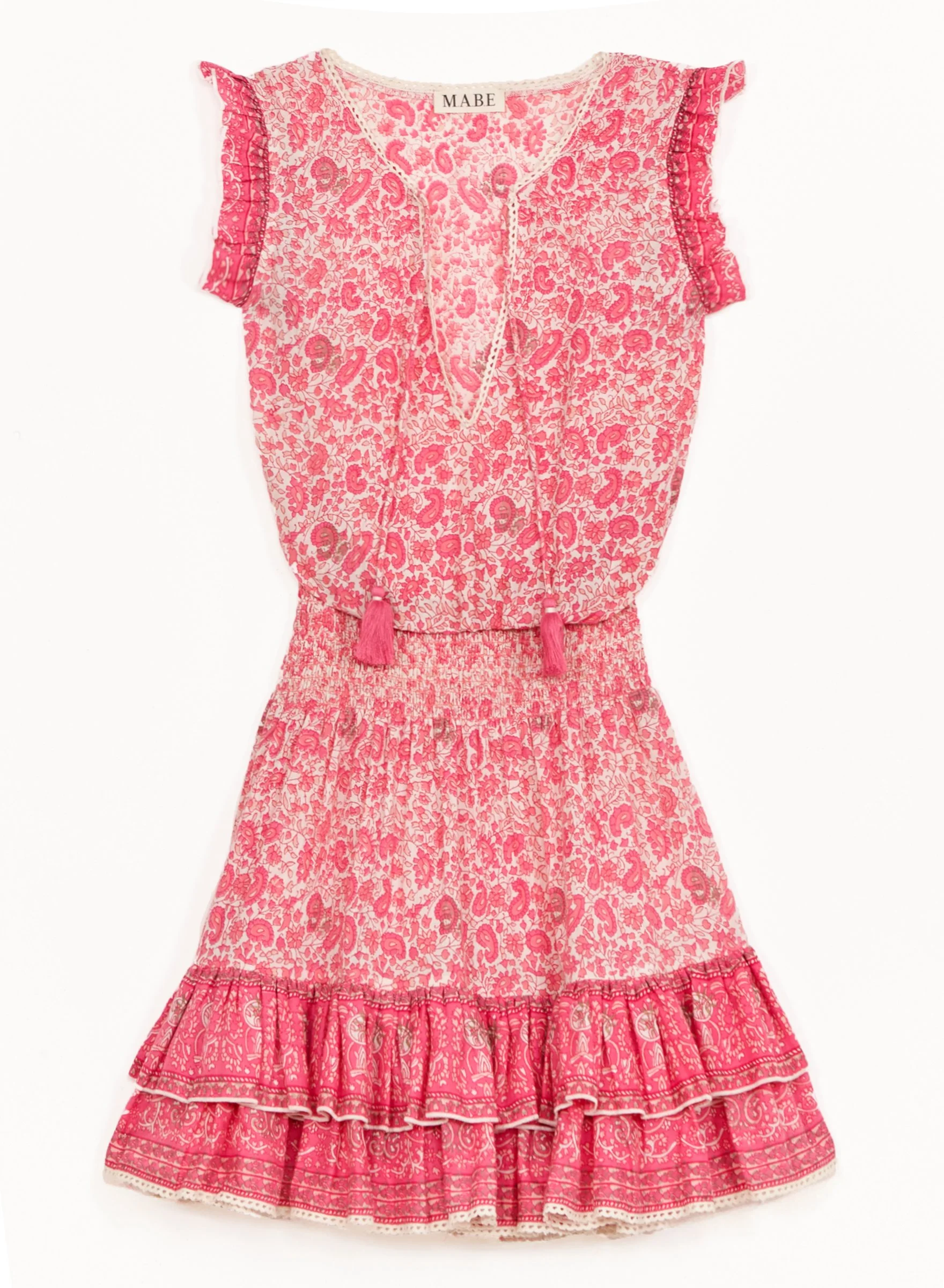 M.A.B.E Apparel esti dress pink