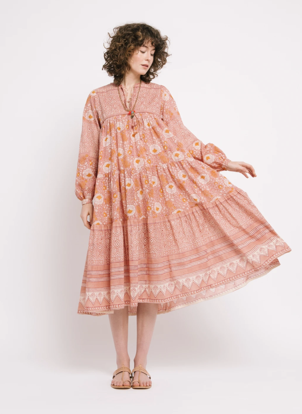 Matta Yamini Booj dress in sand