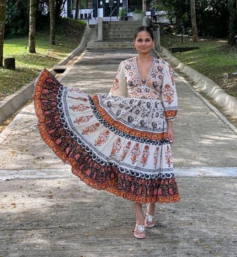 Indi Bindie Marigold dress