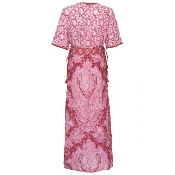 D'Ascoli Linsey Dress red and pink