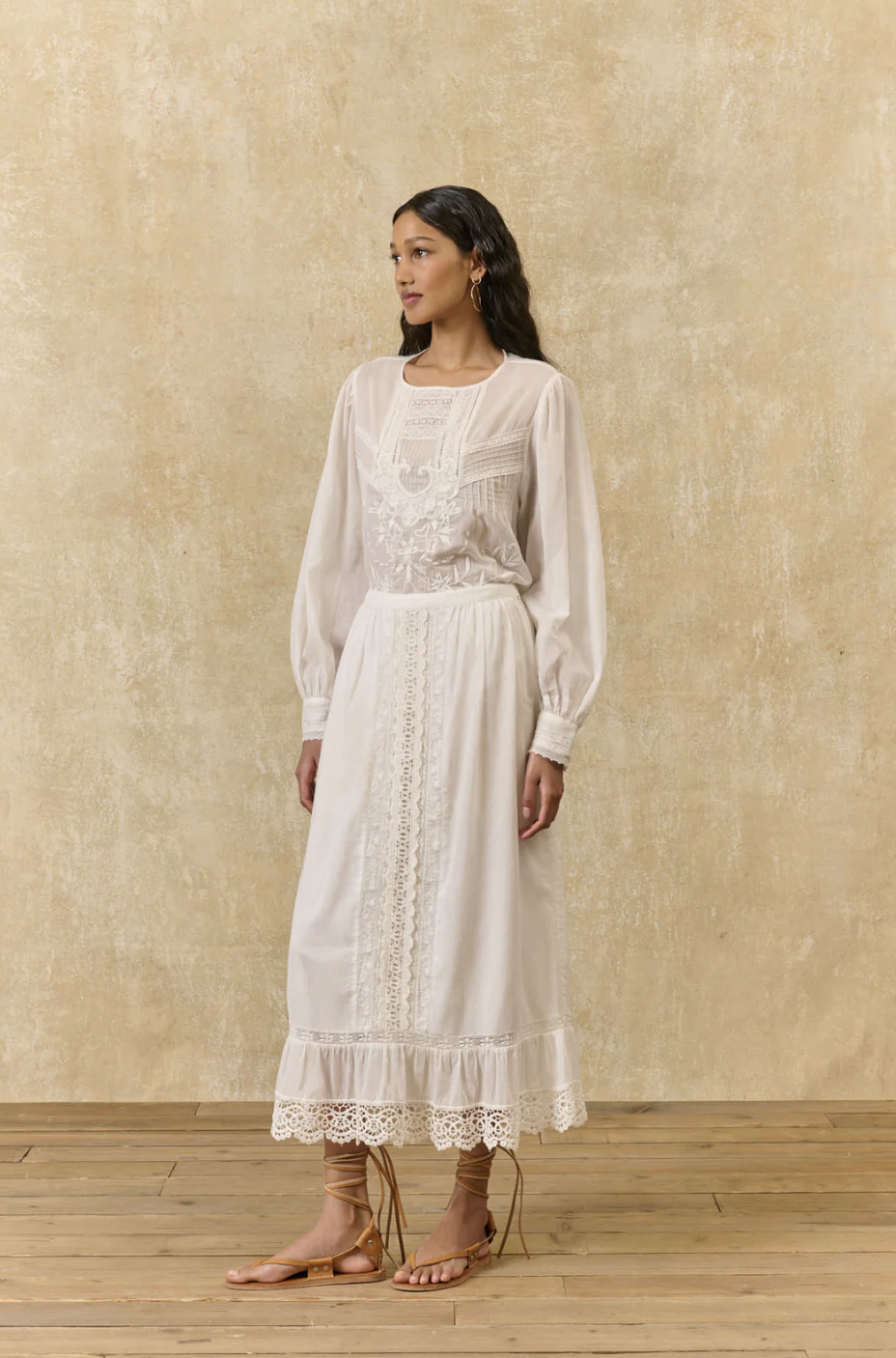 Louise Misha Leonide Shirt on model front