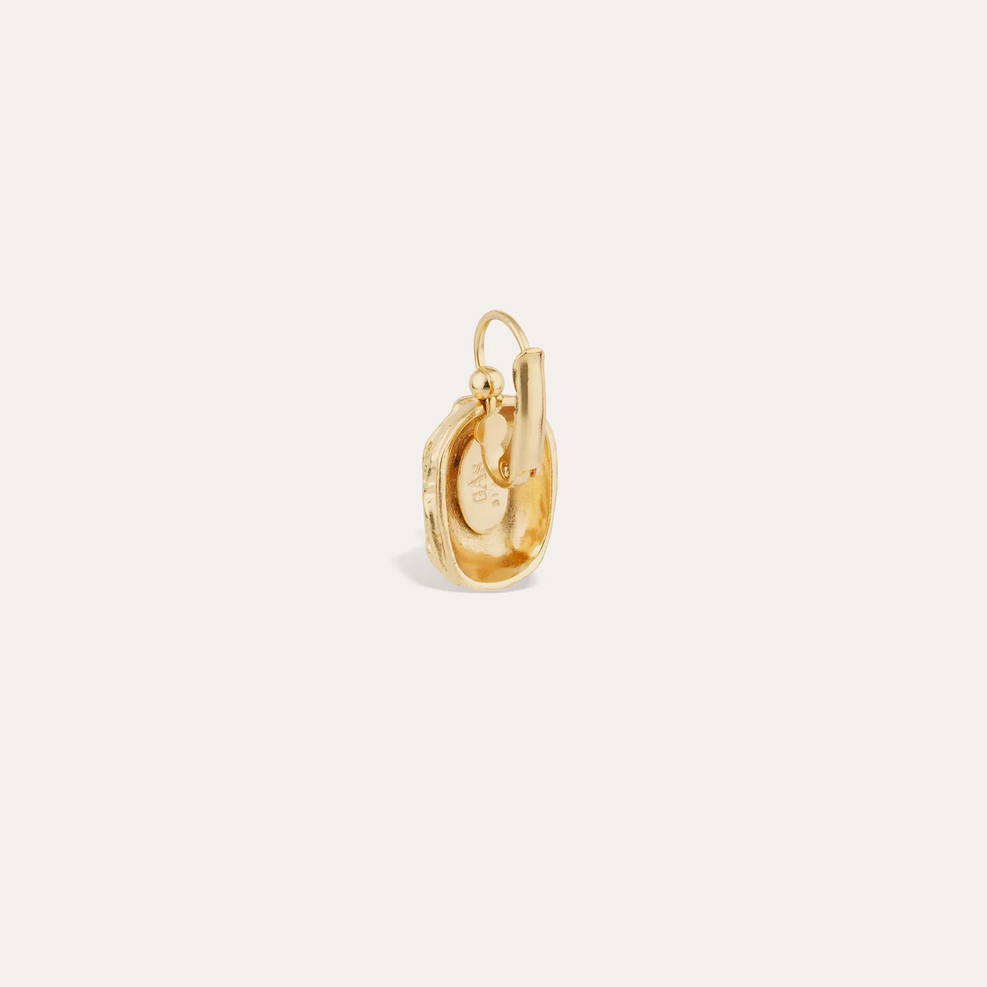 Gas Bijoux Scaramouche Enamel Earrings orange