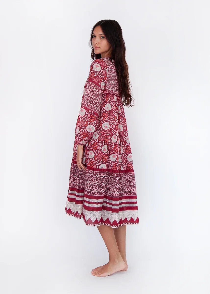 Matta New York Yamini Booj Dress garnet