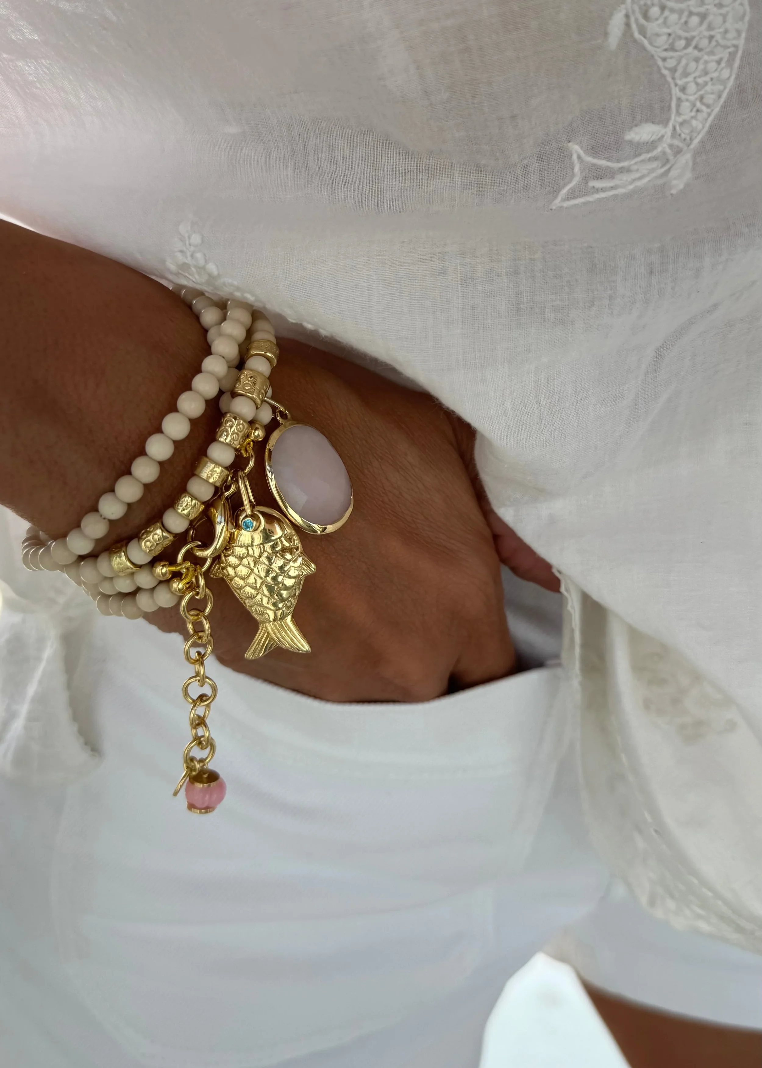 Sara Lashay Raani Grace bracelet pink