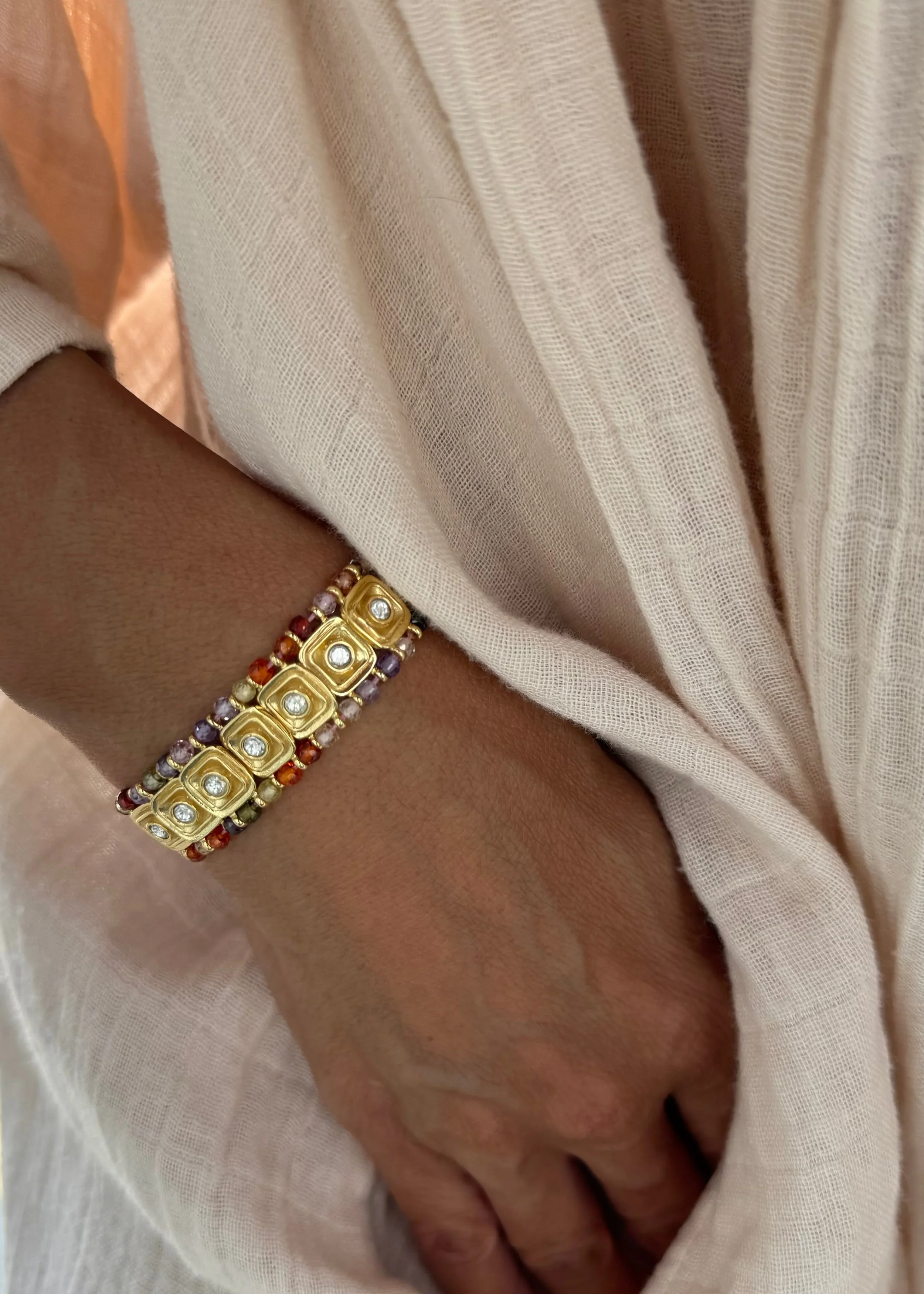 Sara Lashay violet bracelet