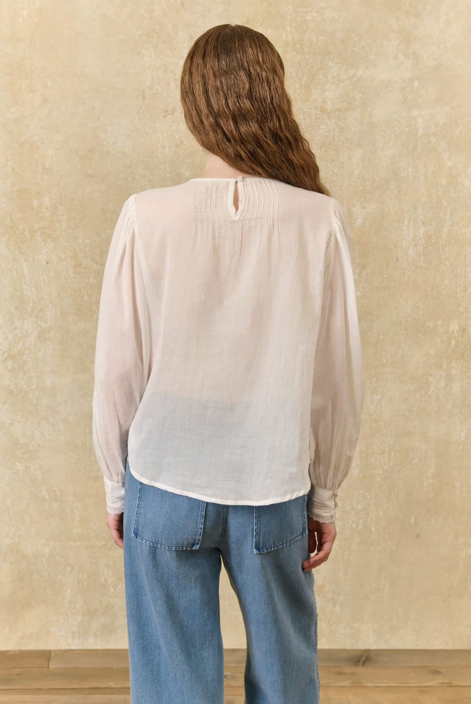 Louise Misha Leonide Shirt on model back