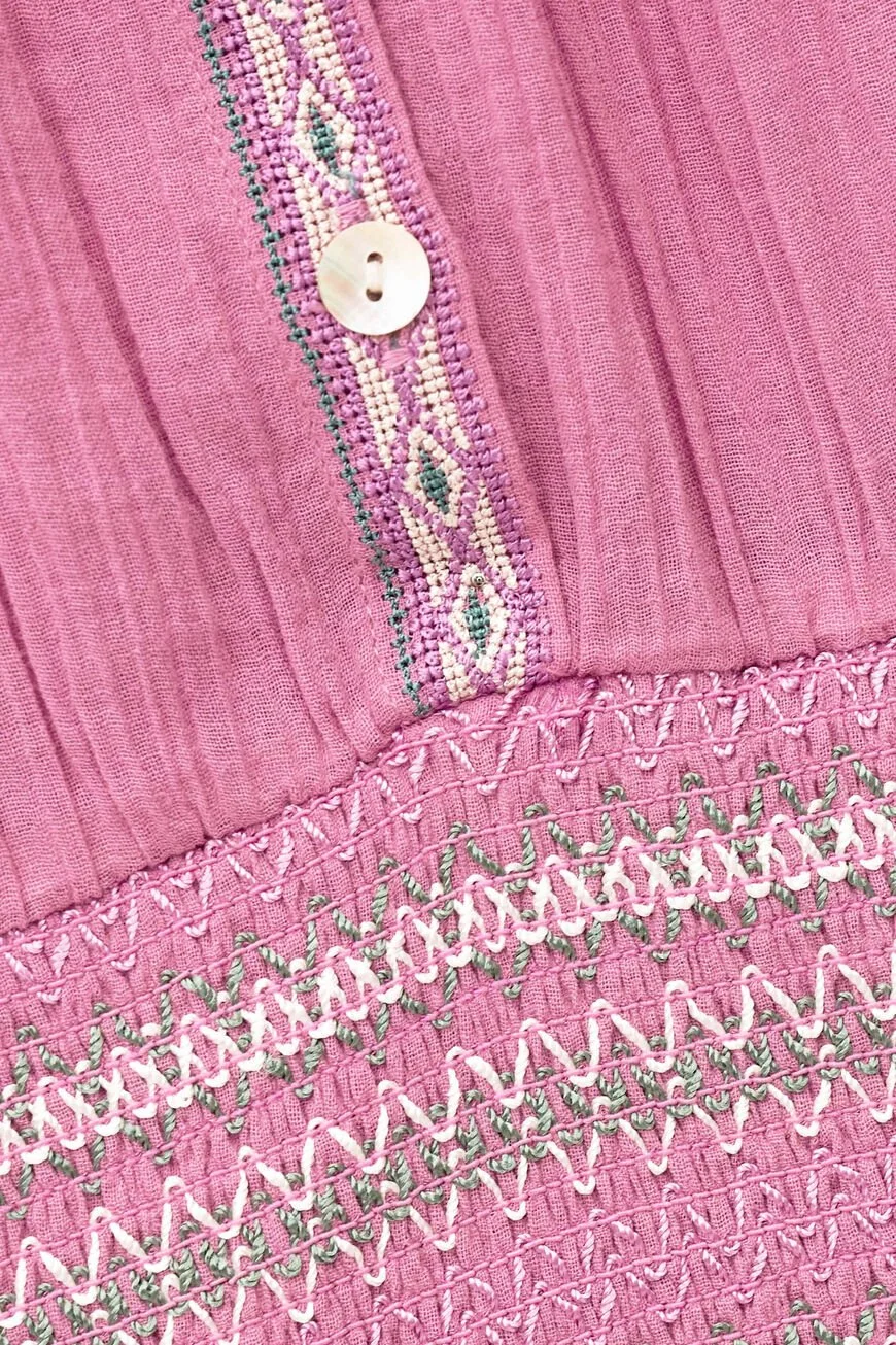 Ba&sh diane dress pink